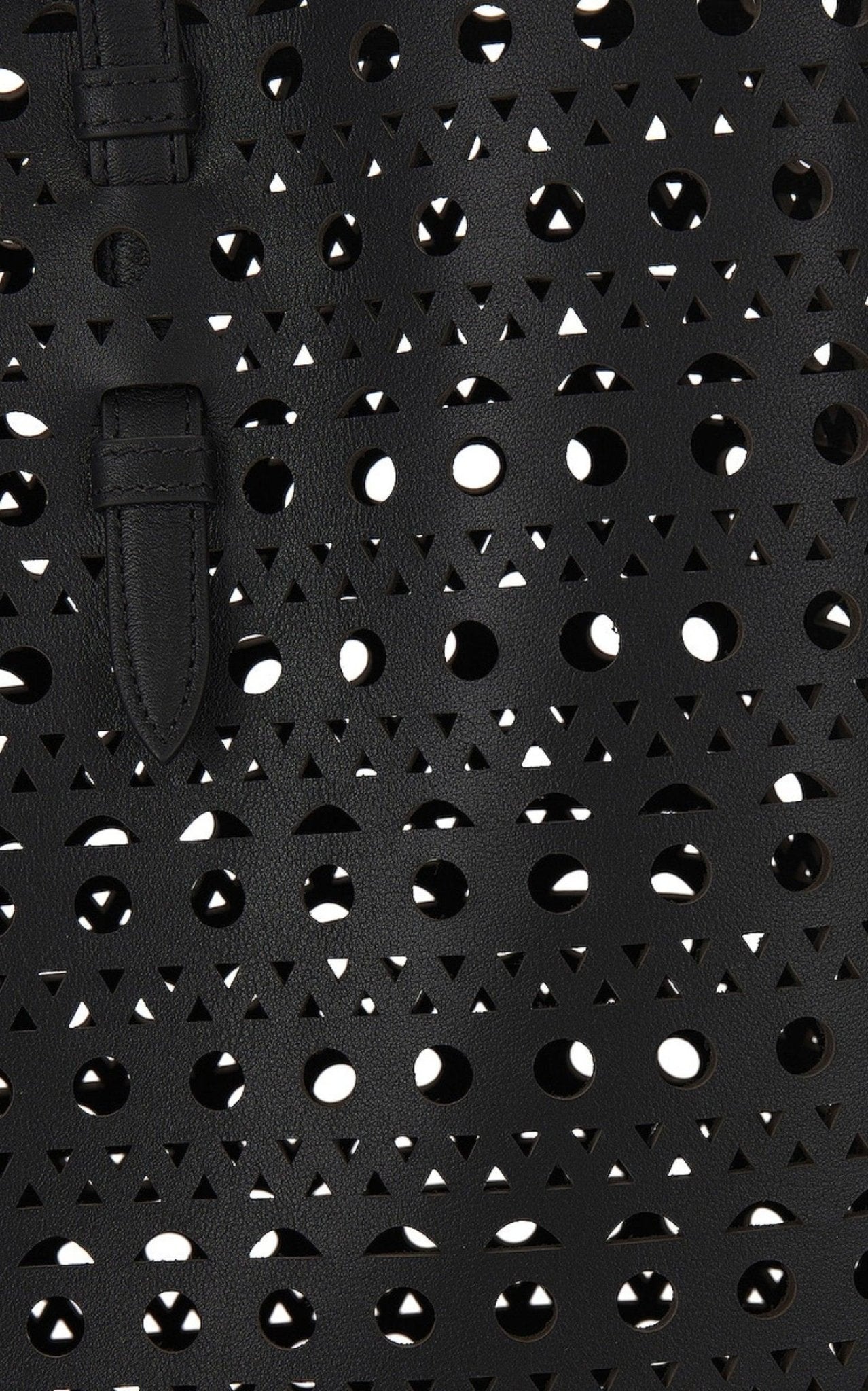 Grand sac cabas en cuir Alaïa Mina 44 - Catalogue défilé