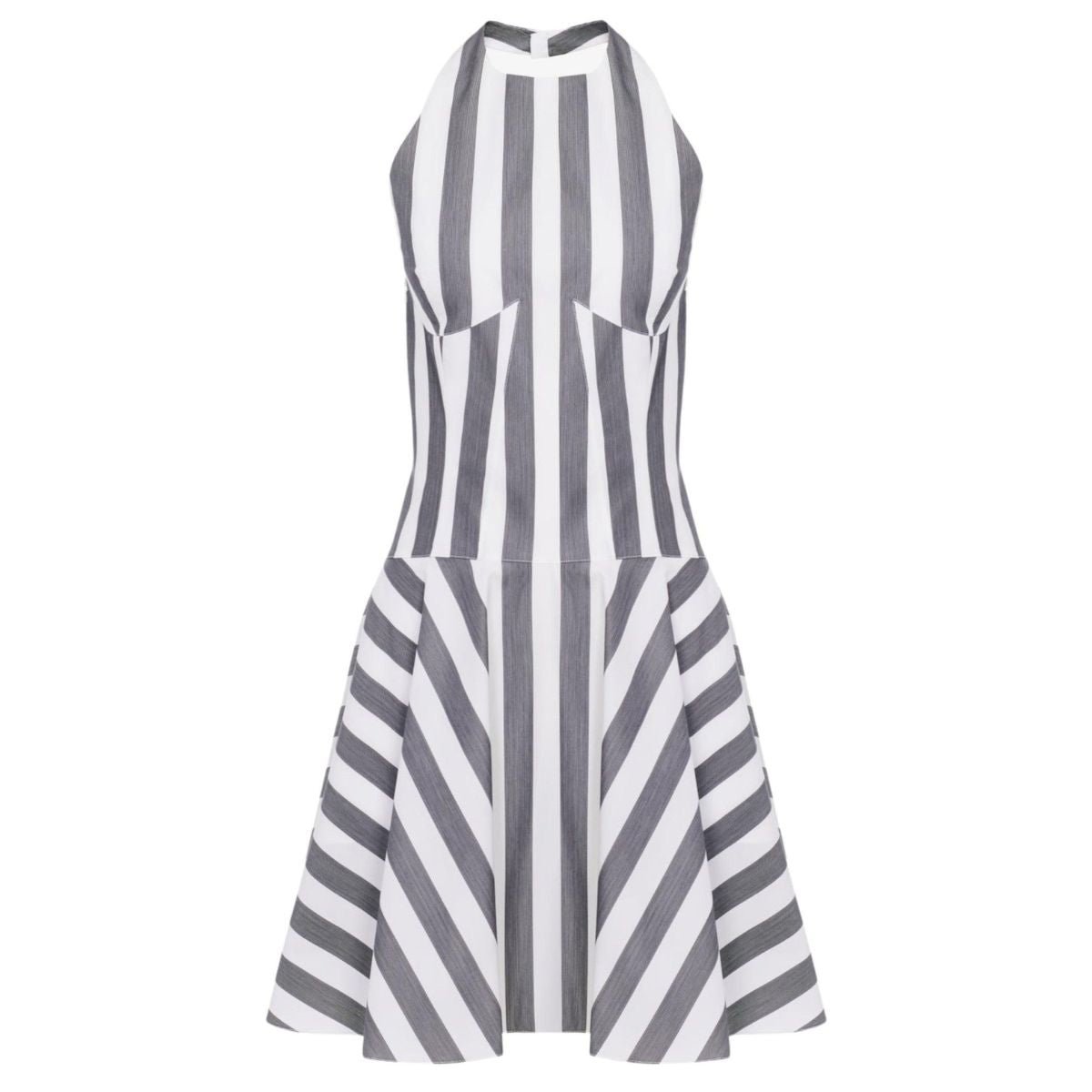 Alaïa Short Striped Poplin Sun - Dress - Runway Catalog