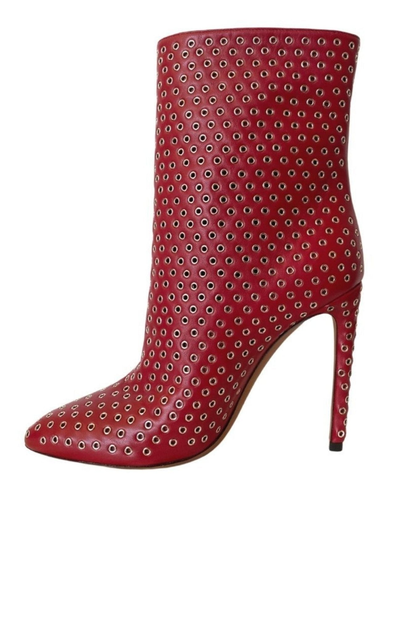 Alaïa Studded Leather Ankle Boots - Runway Catalog