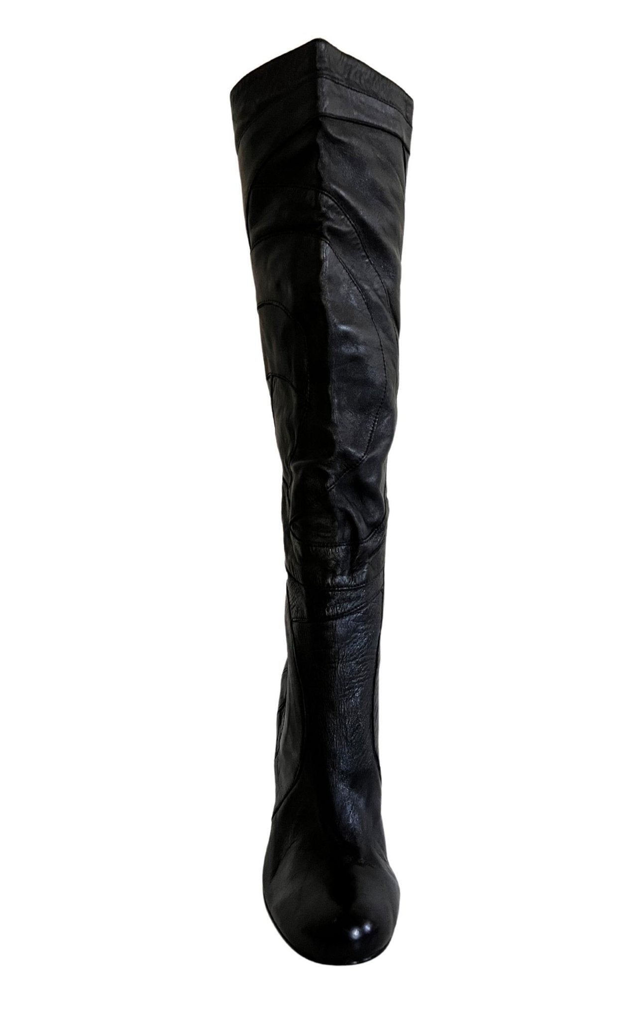 ALDO Knee High All Leather Boots - Runway Catalog