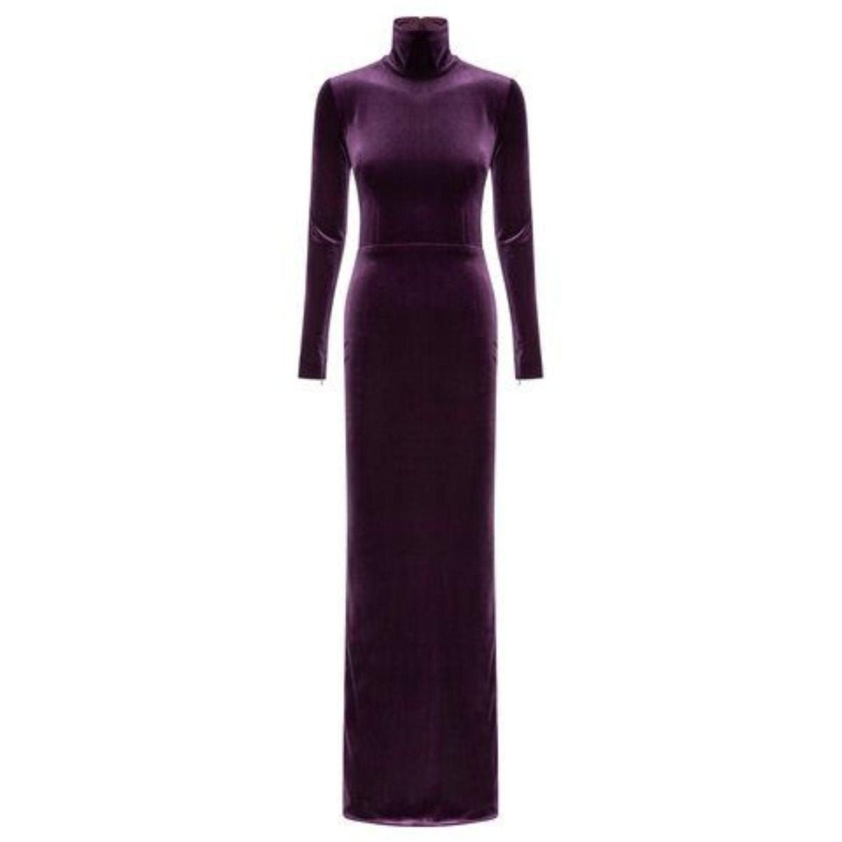 Alex Perry Tierney Velvet Column Gown - Runway Catalog