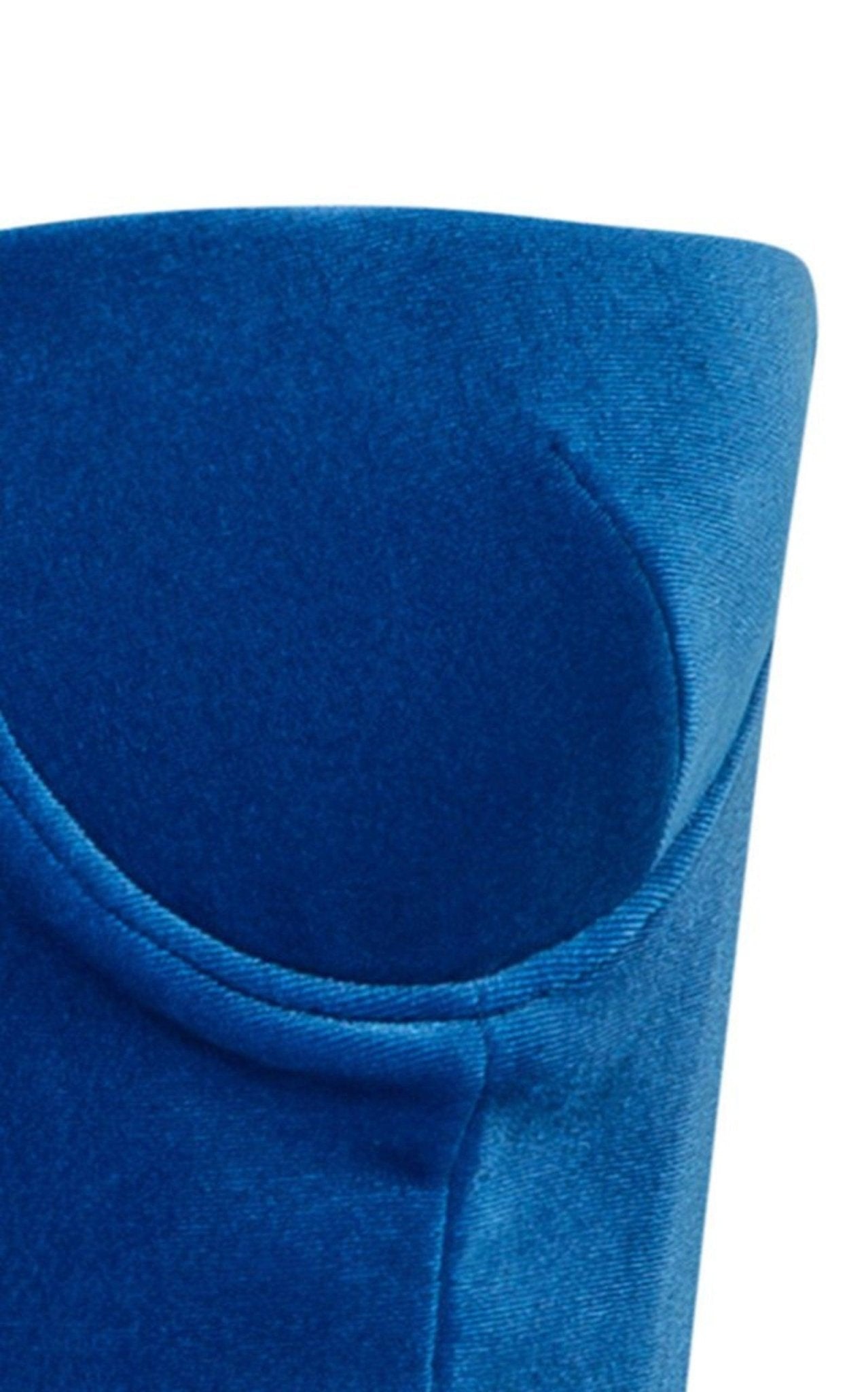 Alex Perry Velvet Bustier Top - Runway Catalog