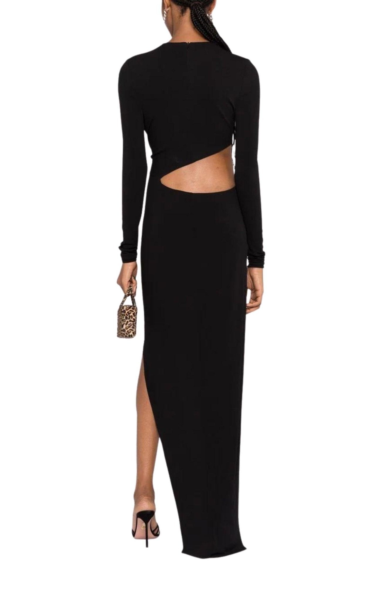 Alexandre Vauthier Hoop - detail Cut - out Asymmetric Dress - Runway Catalog