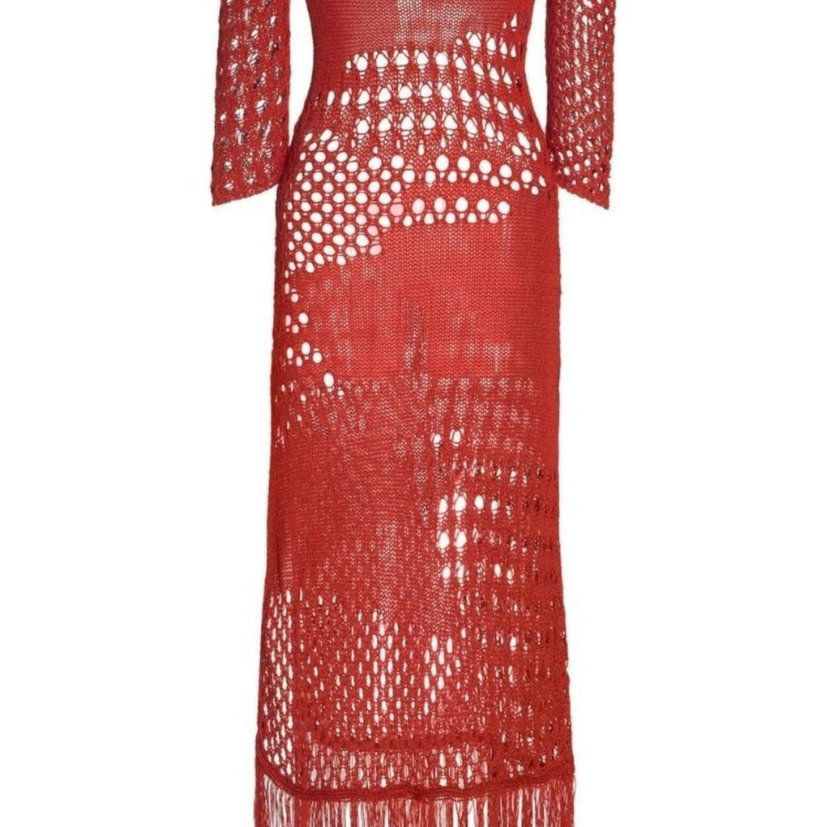 Altuzarra Octavia Crochet Knit Dress Altuzarra Octavia Crochet Knit Dress