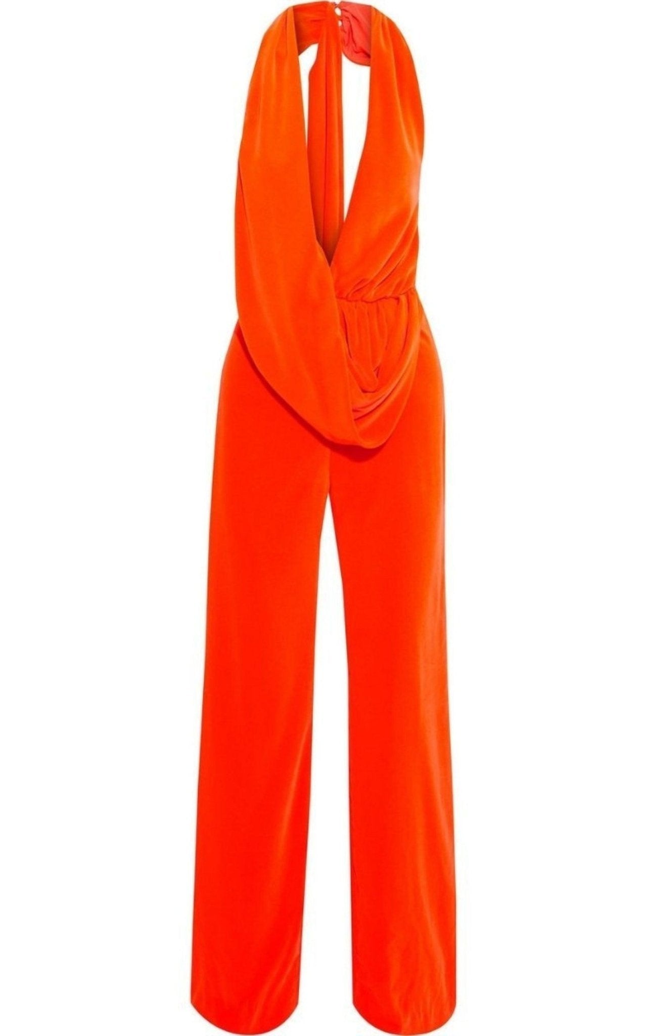 Area Draped Cowl Jumpsuit - Runway Catalog