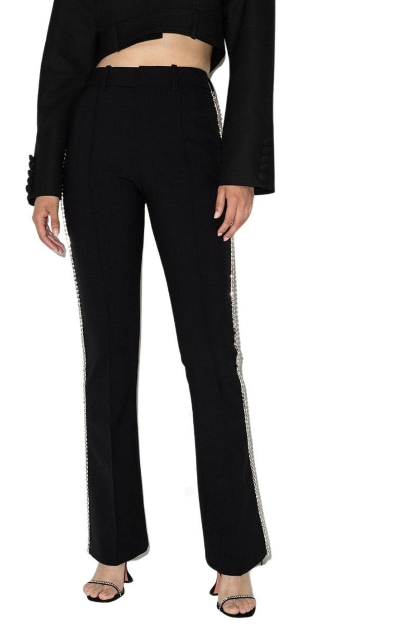 Area Fitted Jeweled Pants – Laufsteg-Katalog