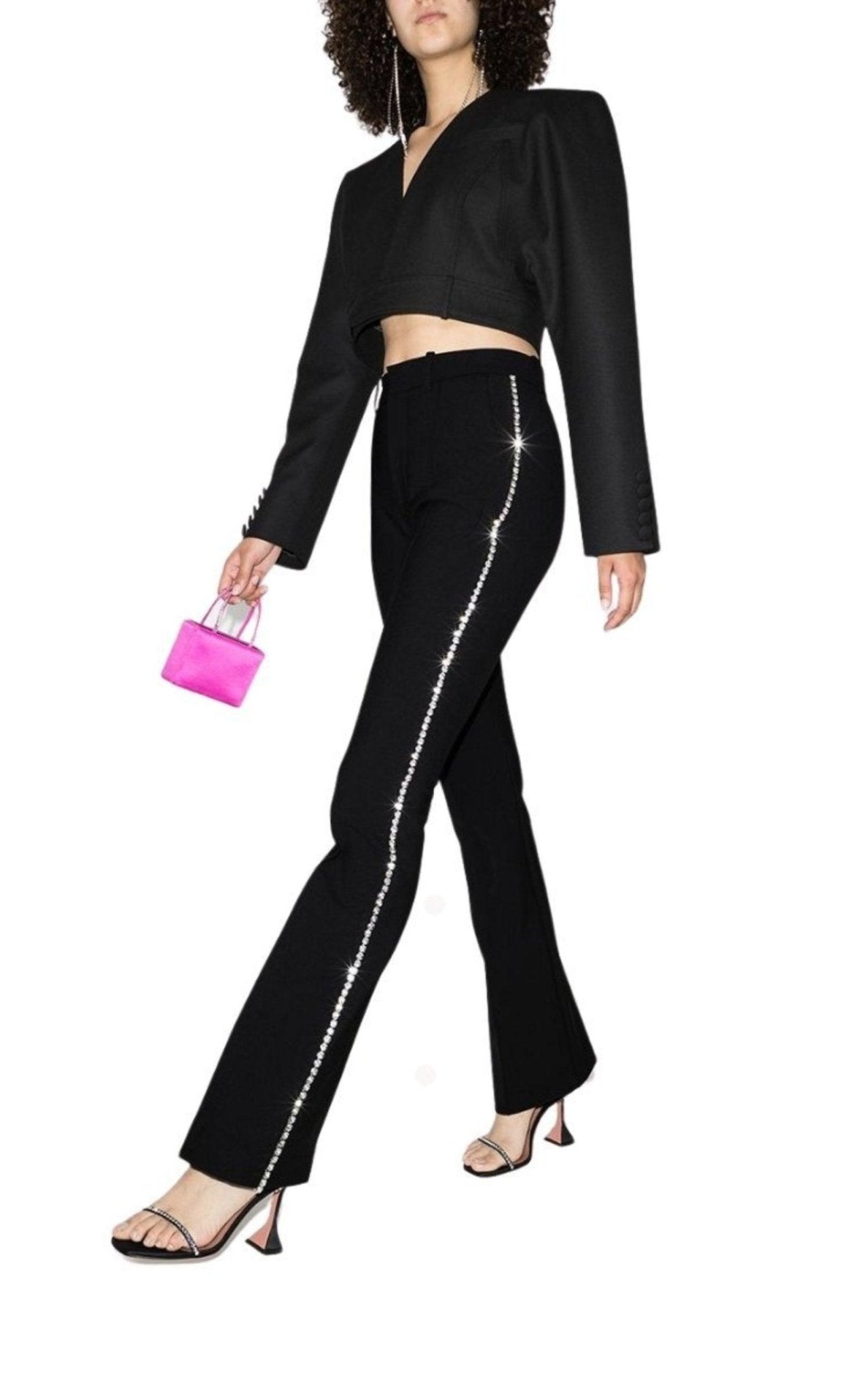 Area Fitted Jeweled Pants – Laufsteg-Katalog