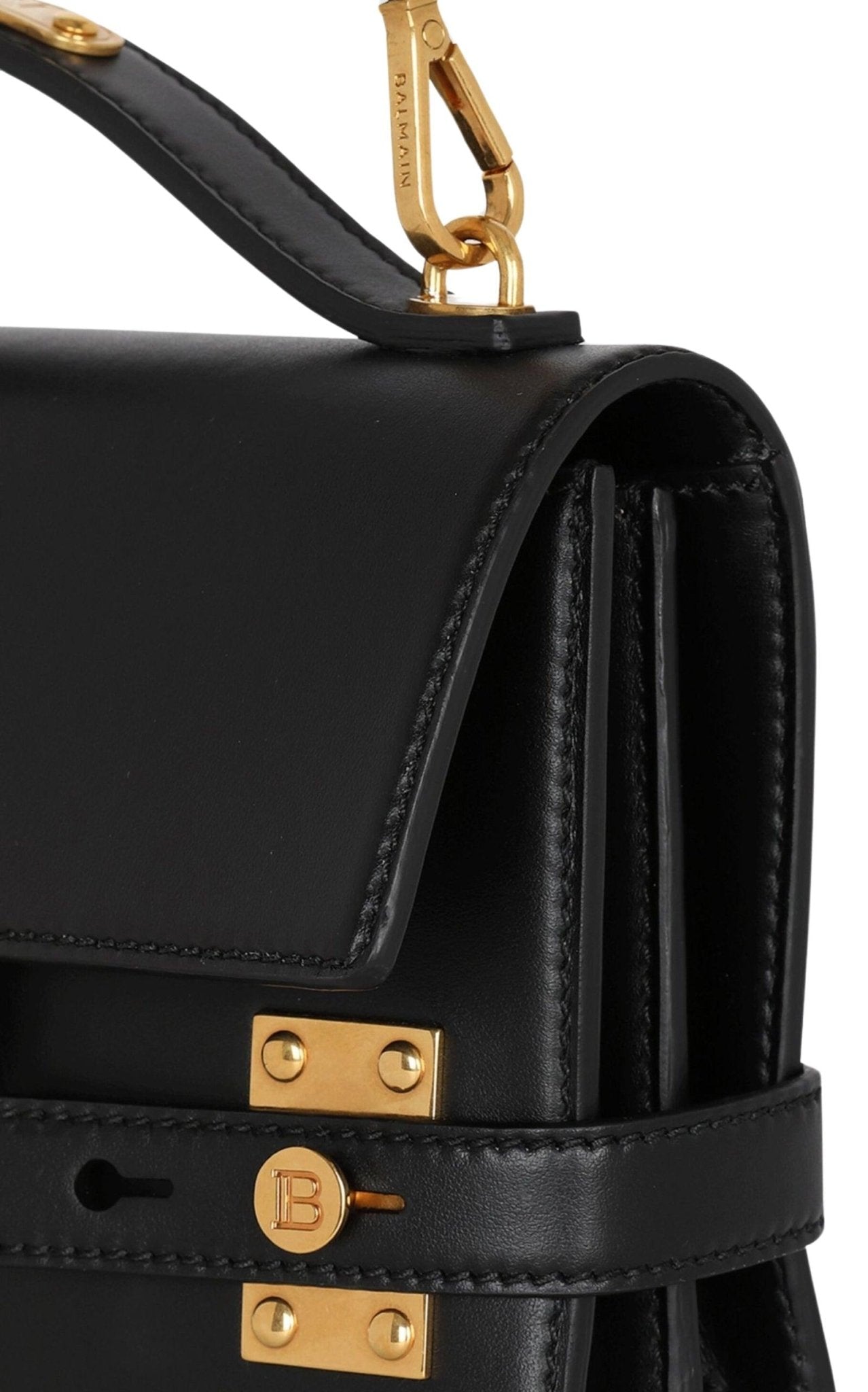 Balmain B - Sac à bandoulière en cuir Buzz 24 - Catalogue défilé