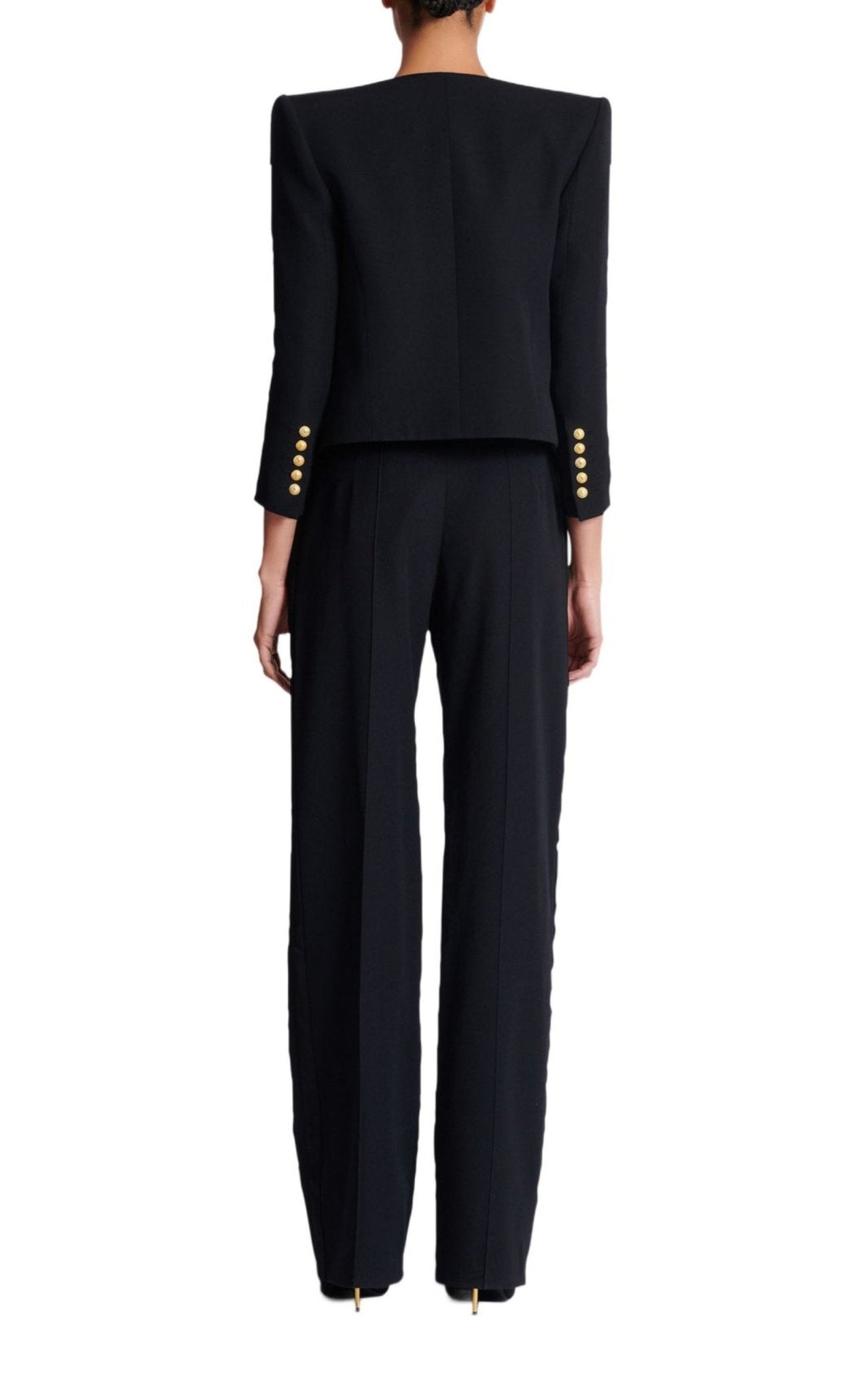 Balmain Edge to Edge 6 Button Blazer - Runway Catalog