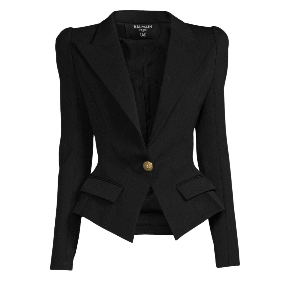 Balmain Flap - pockets Single - breasted Blazer - Runway Catalog