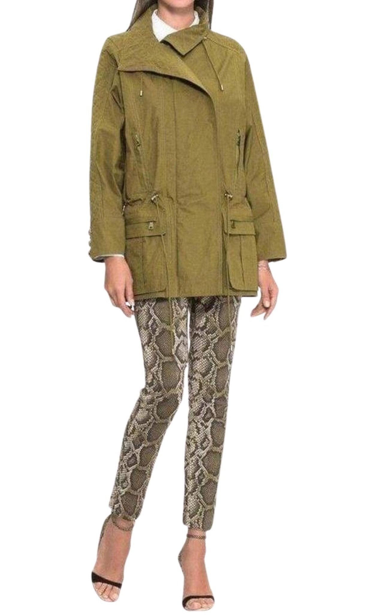 Balmain Quilted Trench Coat - Runway Catalog