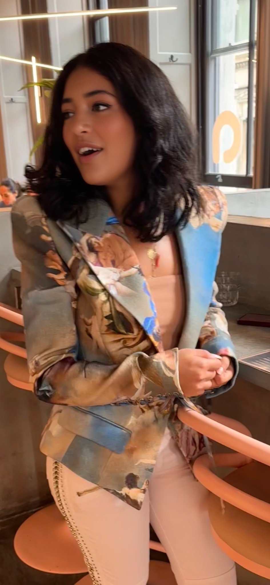 Balmain Sky Printed Canvas Jacket - Runway Catalog