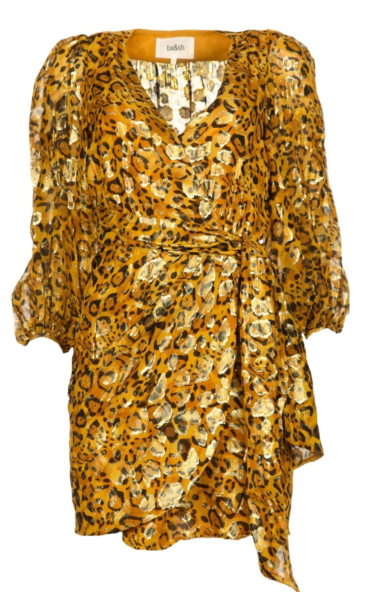 BA&SH Ginger Silk - Blend Dress - Runway Catalog