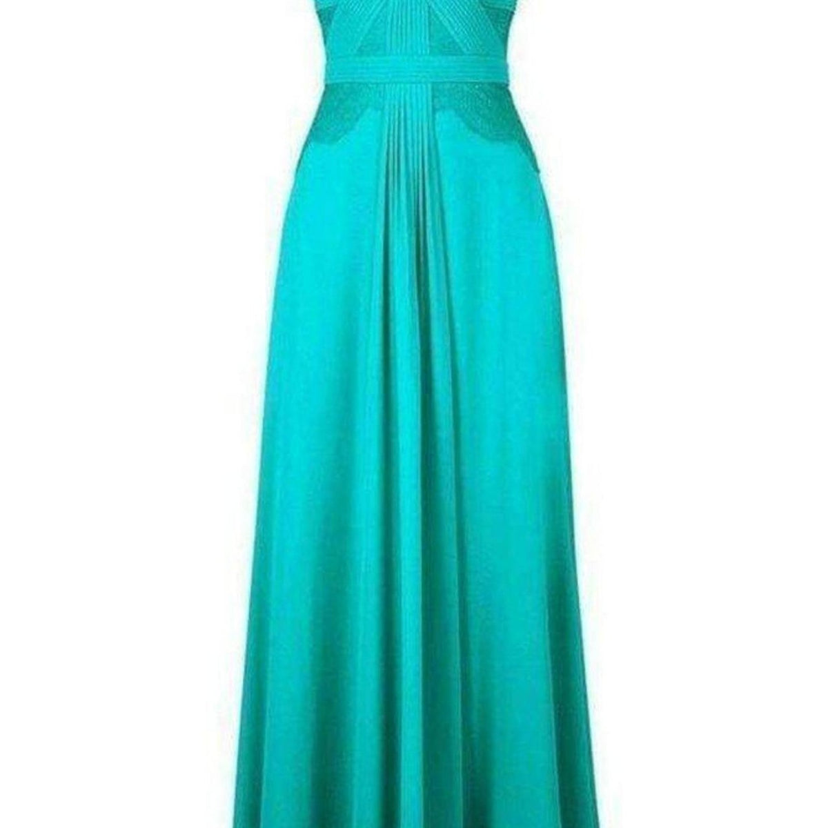 BCBGMAXAZRIA Antonea Lace Trim Pleated Gown Runway Catalog BCBGMAXAZRIA Antonea Lace Trim Pleated Gown Runway Catalog