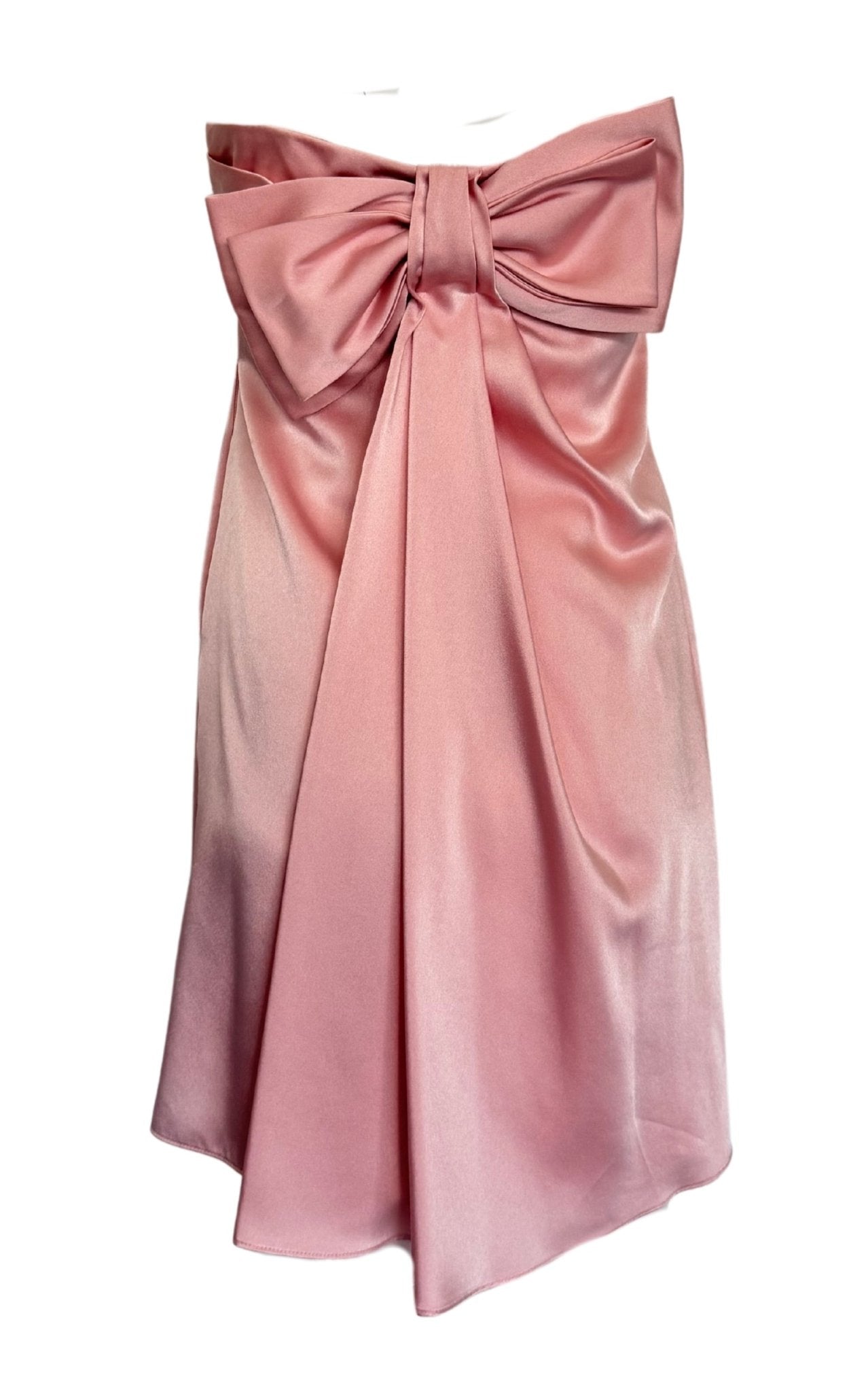 BCBGMAXAZRIA Minikleid mit Schleife am Rücken – Laufsteg-Katalog