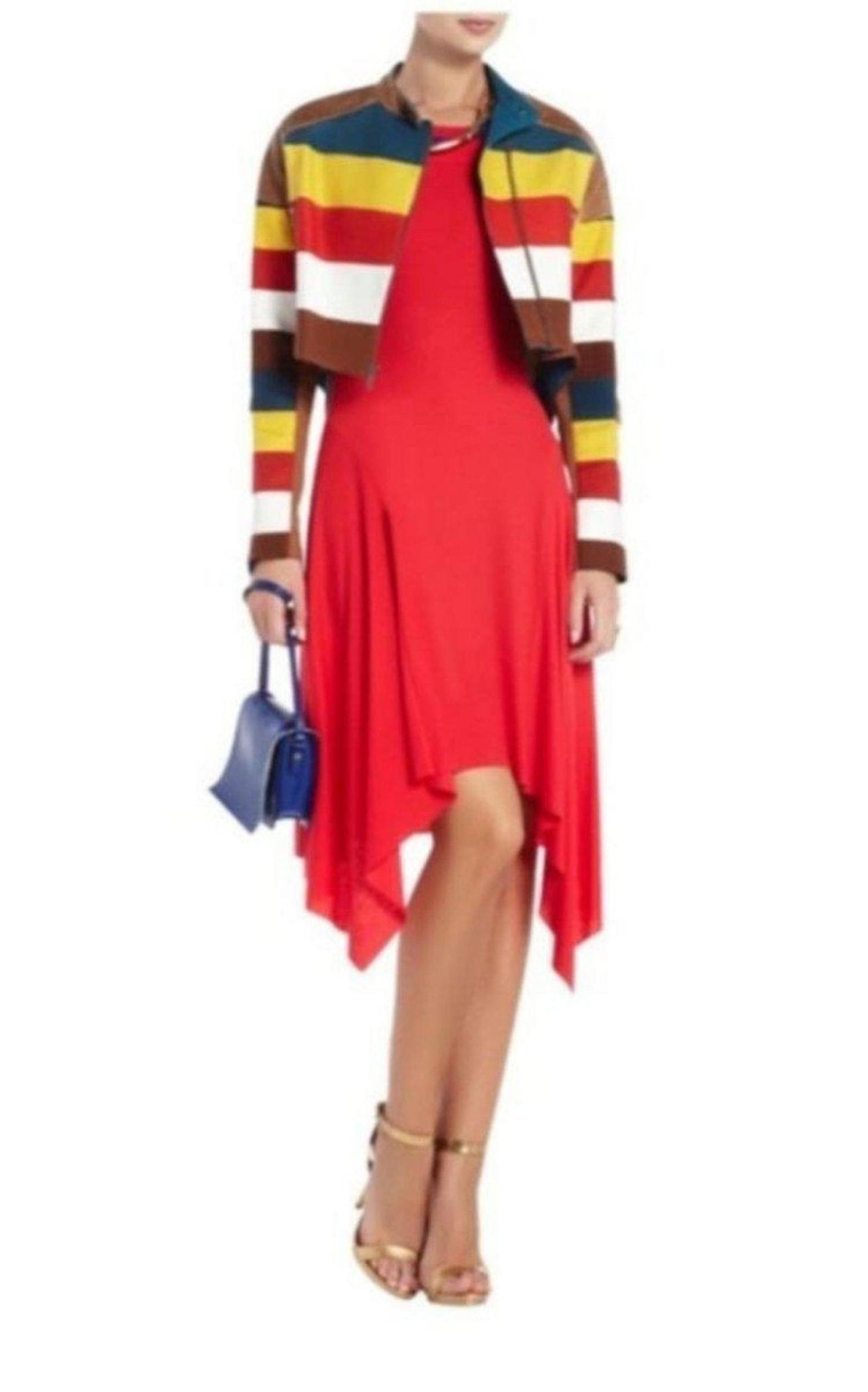 BCBGMAXAZRIA Bess Off - The - Shoulder Asymmetrical Dress - Runway Catalog