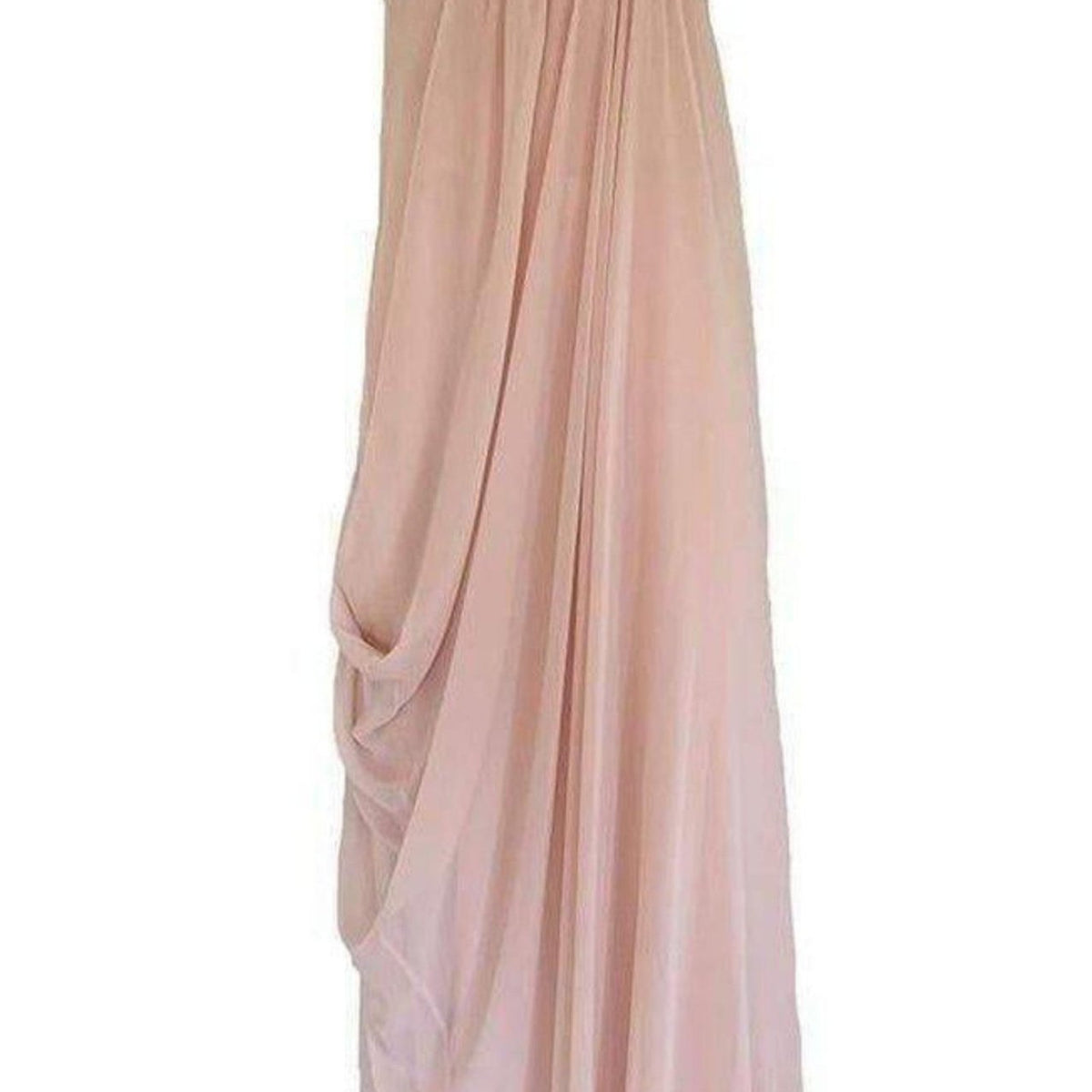 bcbg bare pink dress BCBGMAXAZRIA Short Evening Dress in Bare Pink