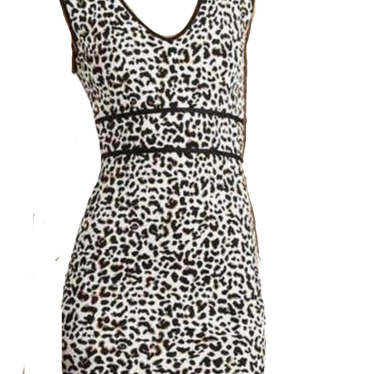 white christmas dresses BCBGMAXAZRIA Fancy Leopard Cocktail Dress – Runway Catalog