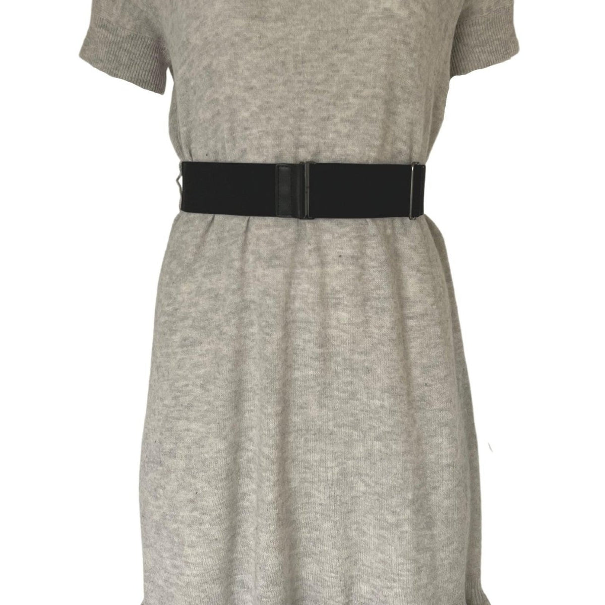 bcbgeneration grey dress BCBGeneration Layered Look Midi Maxi Dress Heather Grey M NWOT $108