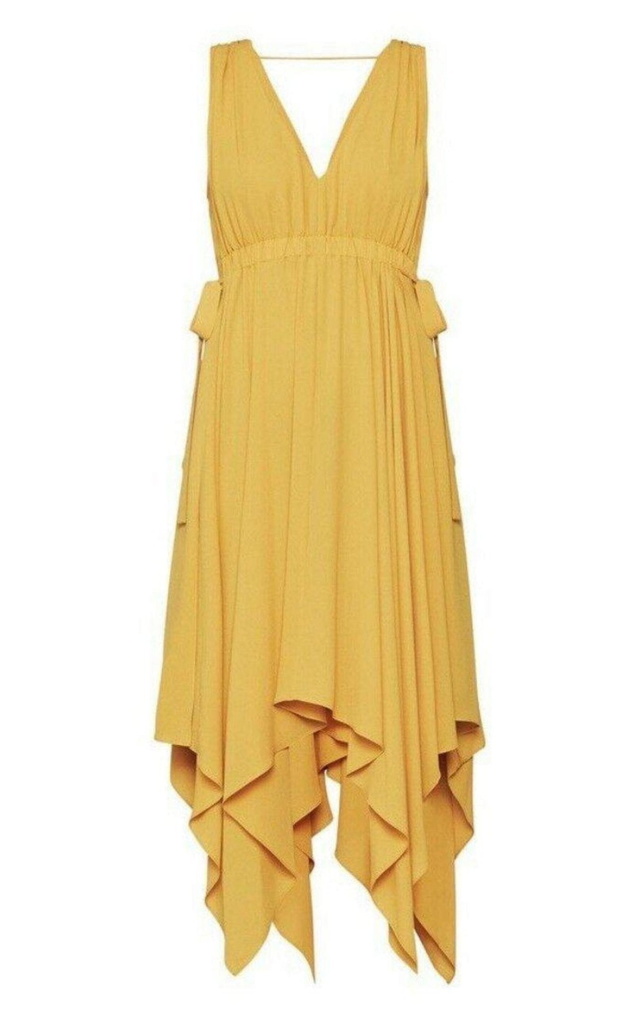 BCBGMAXAZRIA Handkerchief Hem Dress - Runway Catalog