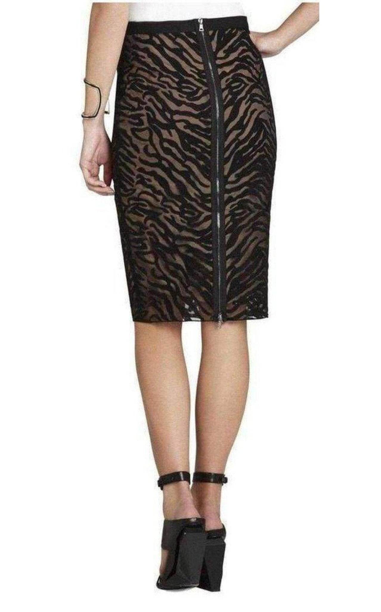 BCBGMAXAZRIA Irisa Embroidered Pencil Skirt - Runway Catalog