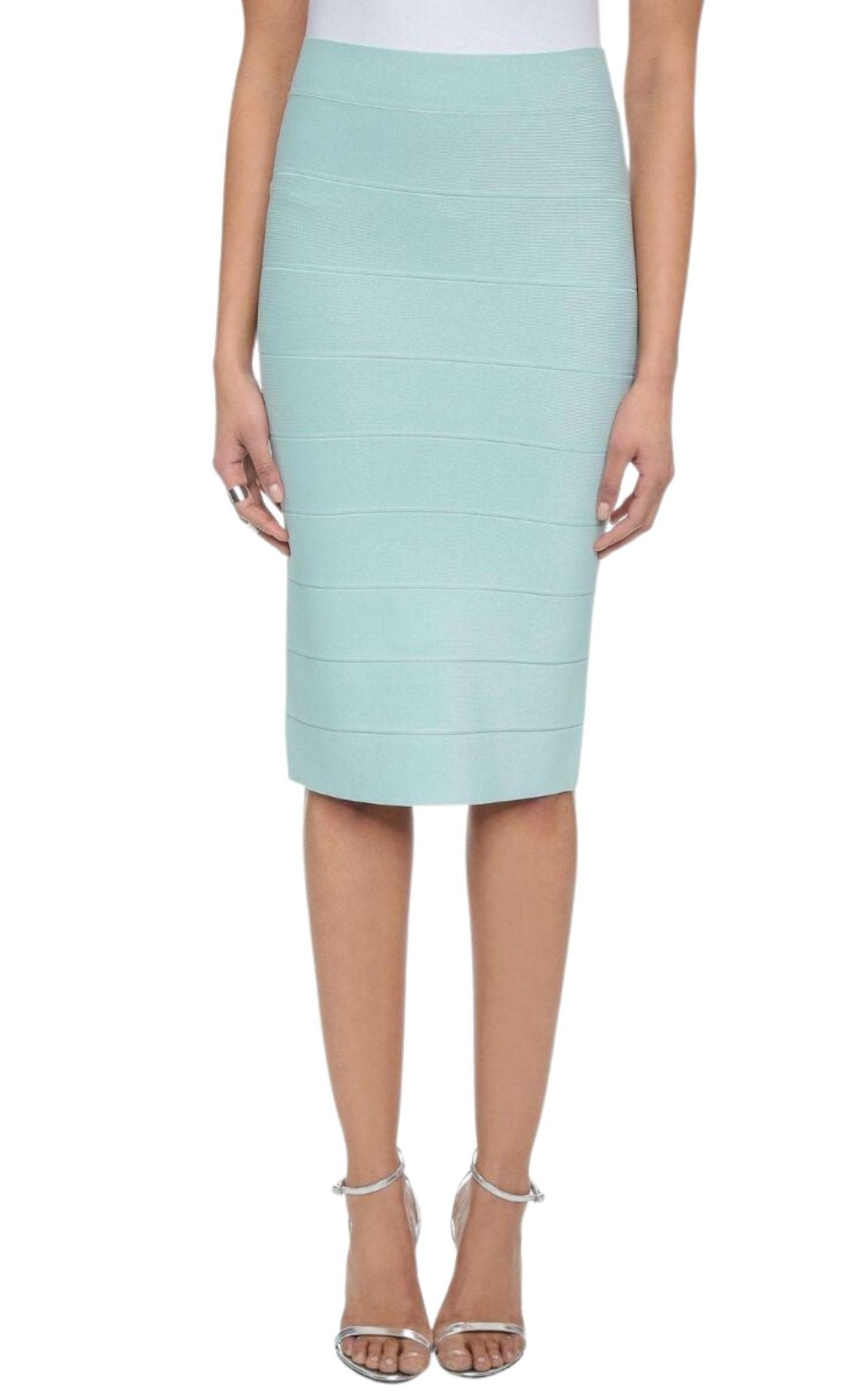 BCBGMAXAZRIA Leger Power Pencil Skirt - Runway Catalog