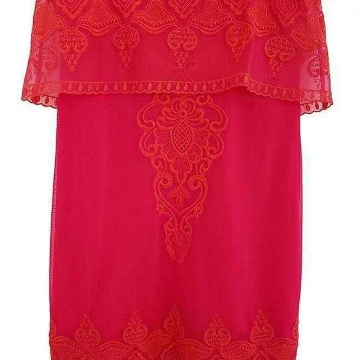 open lace back dress BCBG Max Azria main image 1