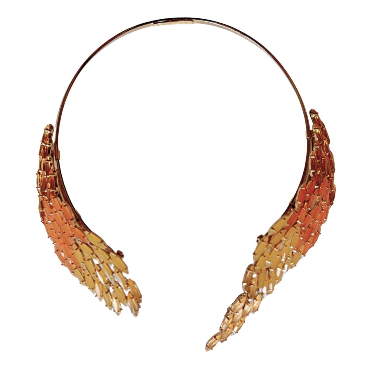 BCBGMAXAZRIA Ombre Stone Collar Necklace - Runway Catalog