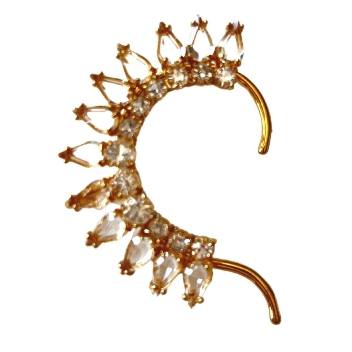 BCBGMAXAZRIA Right Crystal Ear Cuff - Runway Catalog