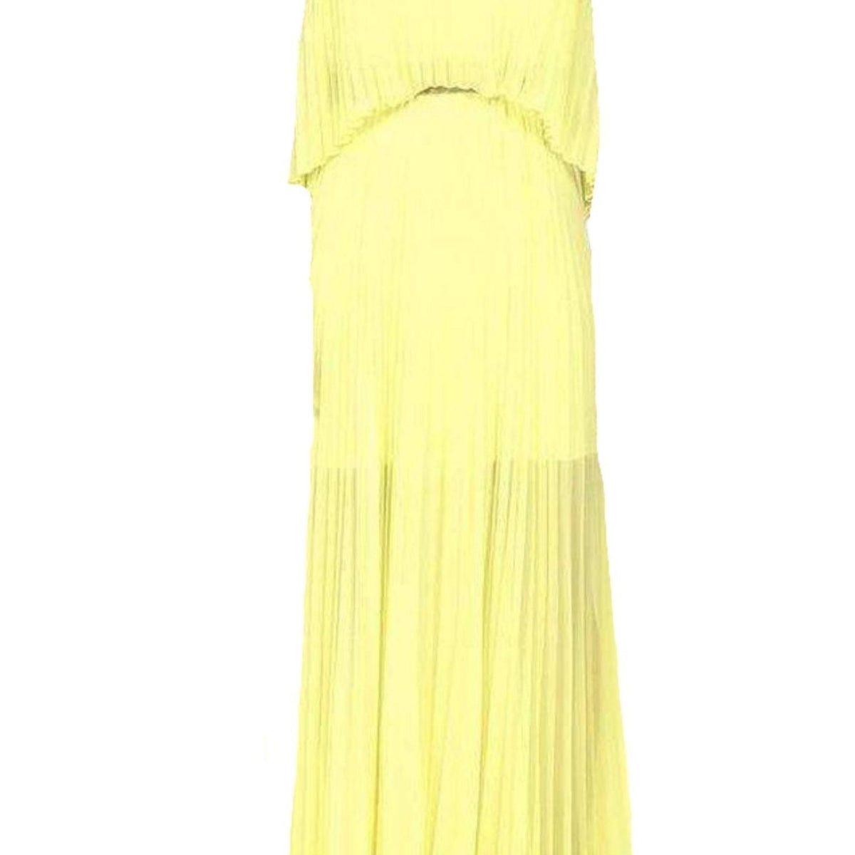 bcbg gold pleated dress NWT $298 BCBG Maxazria Pleated Metallic Evening Gown L