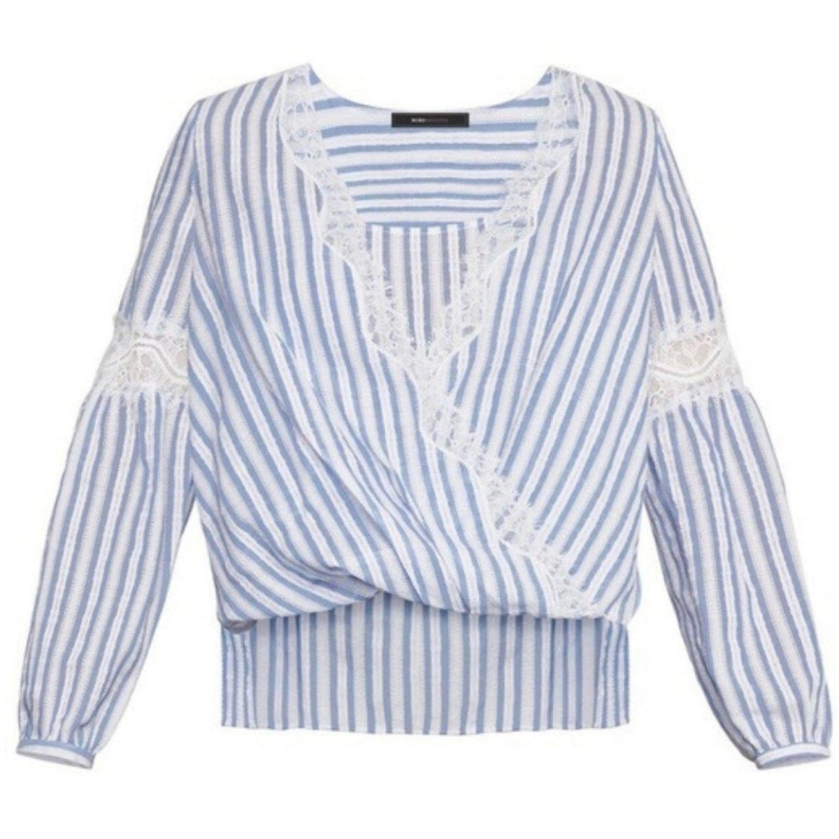 Haut Femme BCBG MAX AZRIA To The Max - Jaune, Taille M, Motif Papillon, Neuf Avec étiquettes