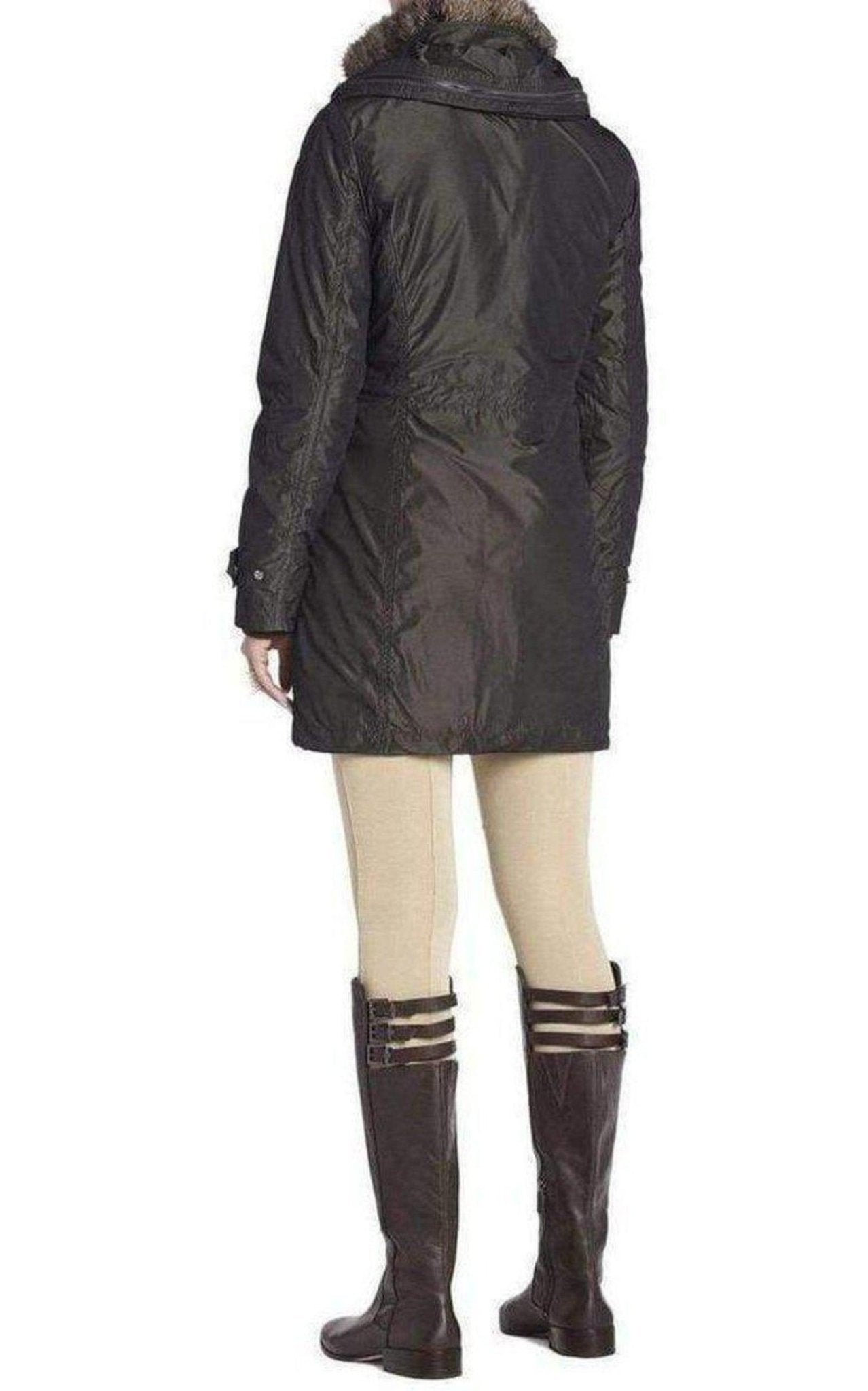 BCBGMAXAZRIA Taylor Fur Trimmed Anorak Jacket - Runway Catalog