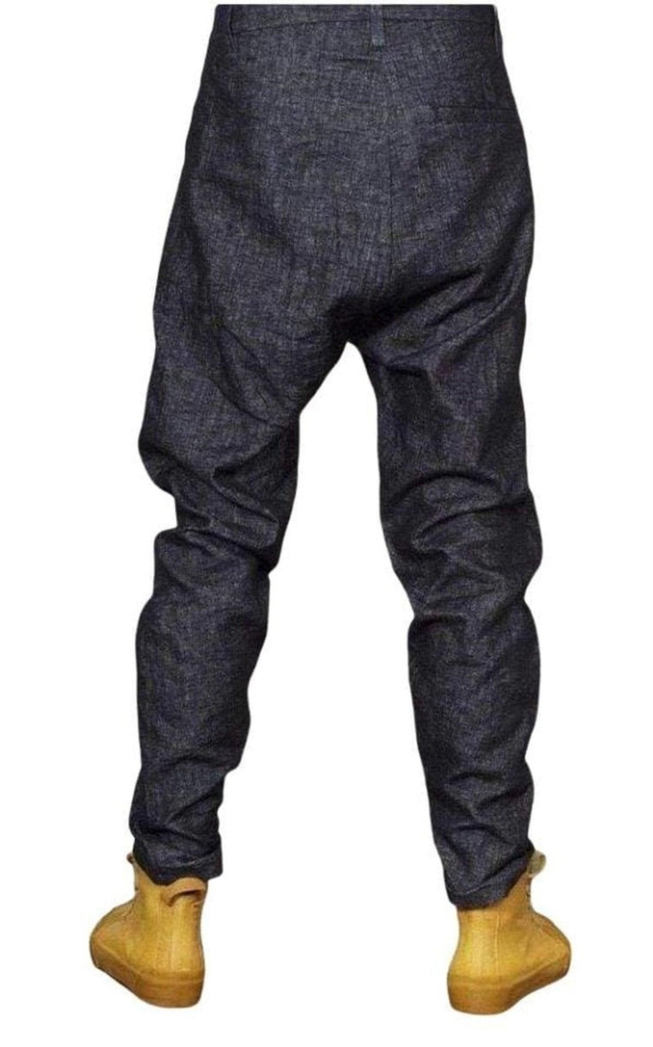 Boris Bidjan Saberi Loose Fit Grey Trousers Pants - Runway Catalog