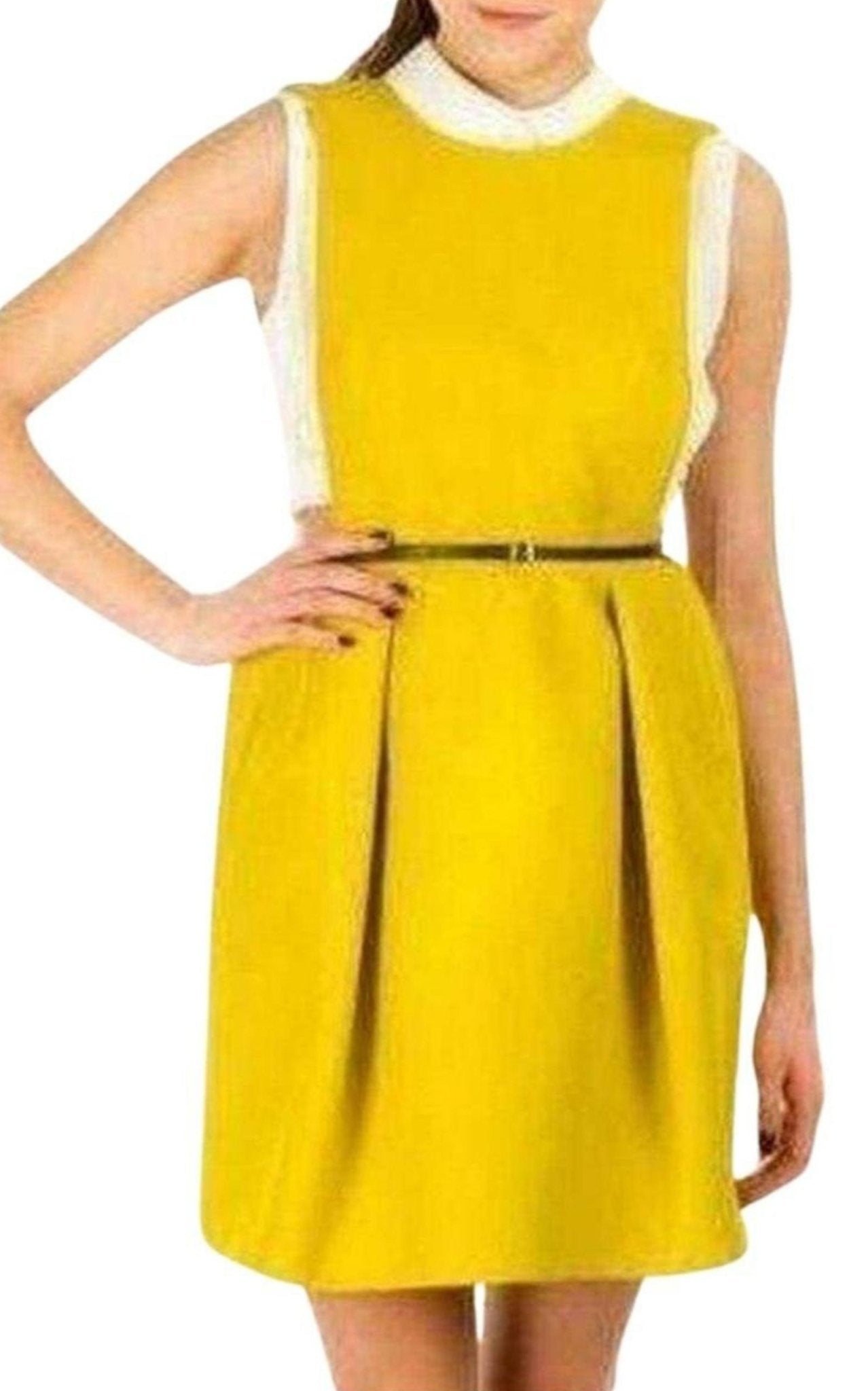 Carven Open Back Pinafore Dress - Runway Catalog