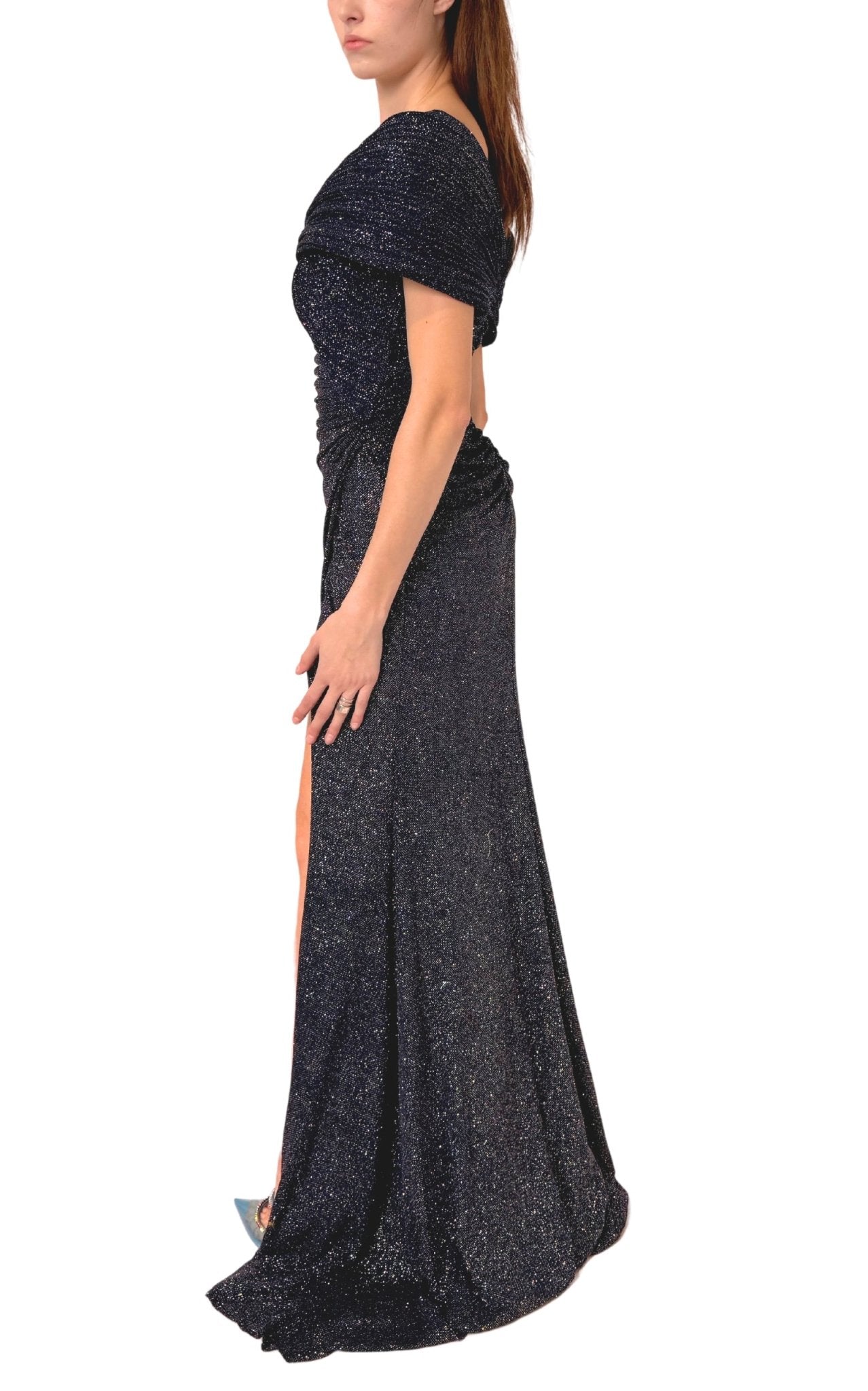 Cult Moda Off - shoulder Sparkling Prom Gown Party Dress - Runway Catalog