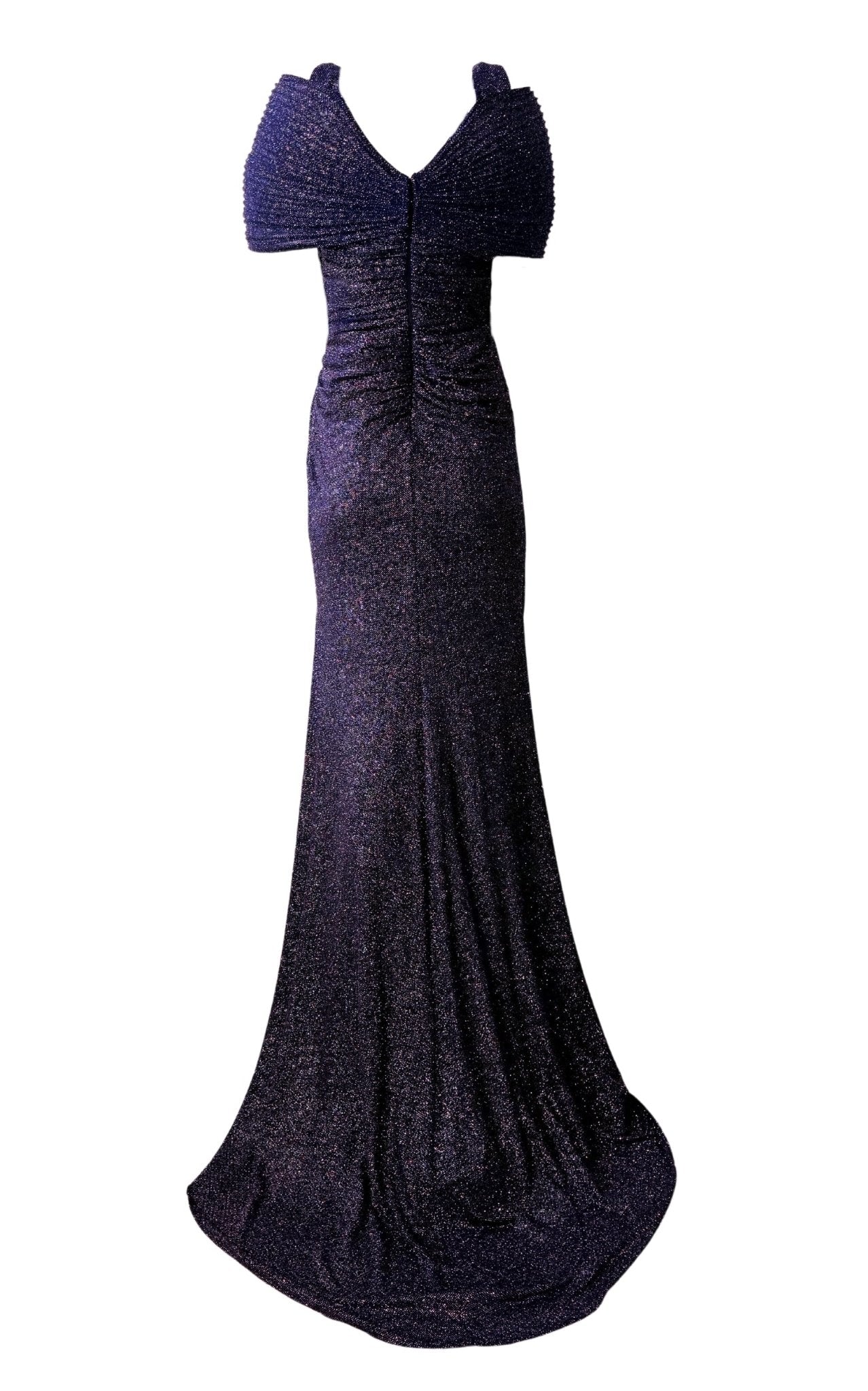 Cult Moda Off - shoulder Sparkling Prom Gown Party Dress - Runway Catalog