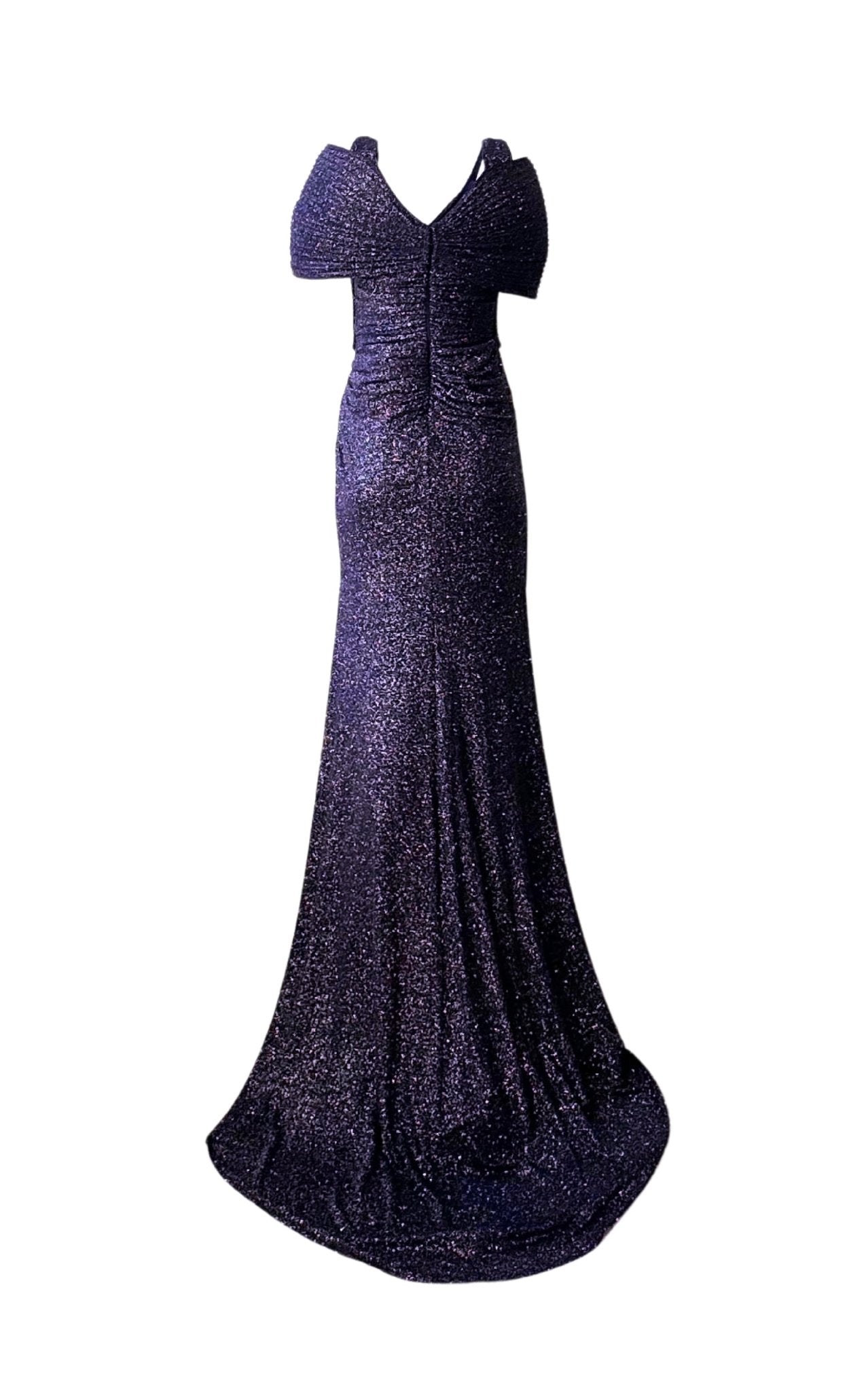 Cult Moda Off - shoulder Sparkling Prom Gown Party Dress - Runway Catalog