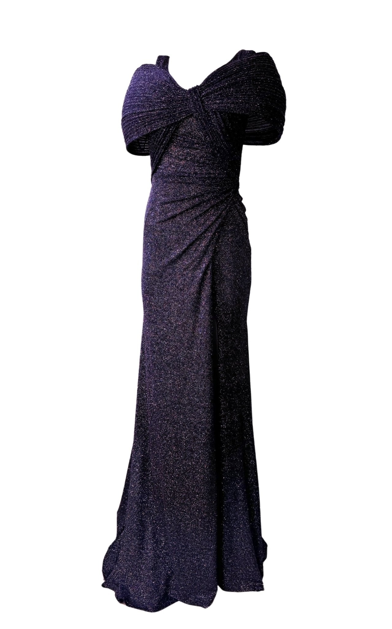 Cult Moda Off - shoulder Sparkling Prom Gown Party Dress - Runway Catalog