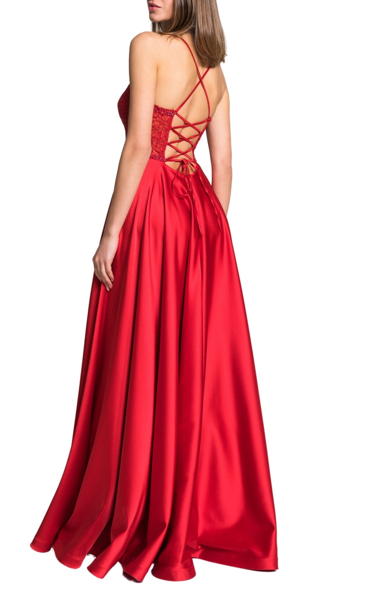 Cult Moda Open Back Formal Long Prom Ball Gown - Runway Catalog