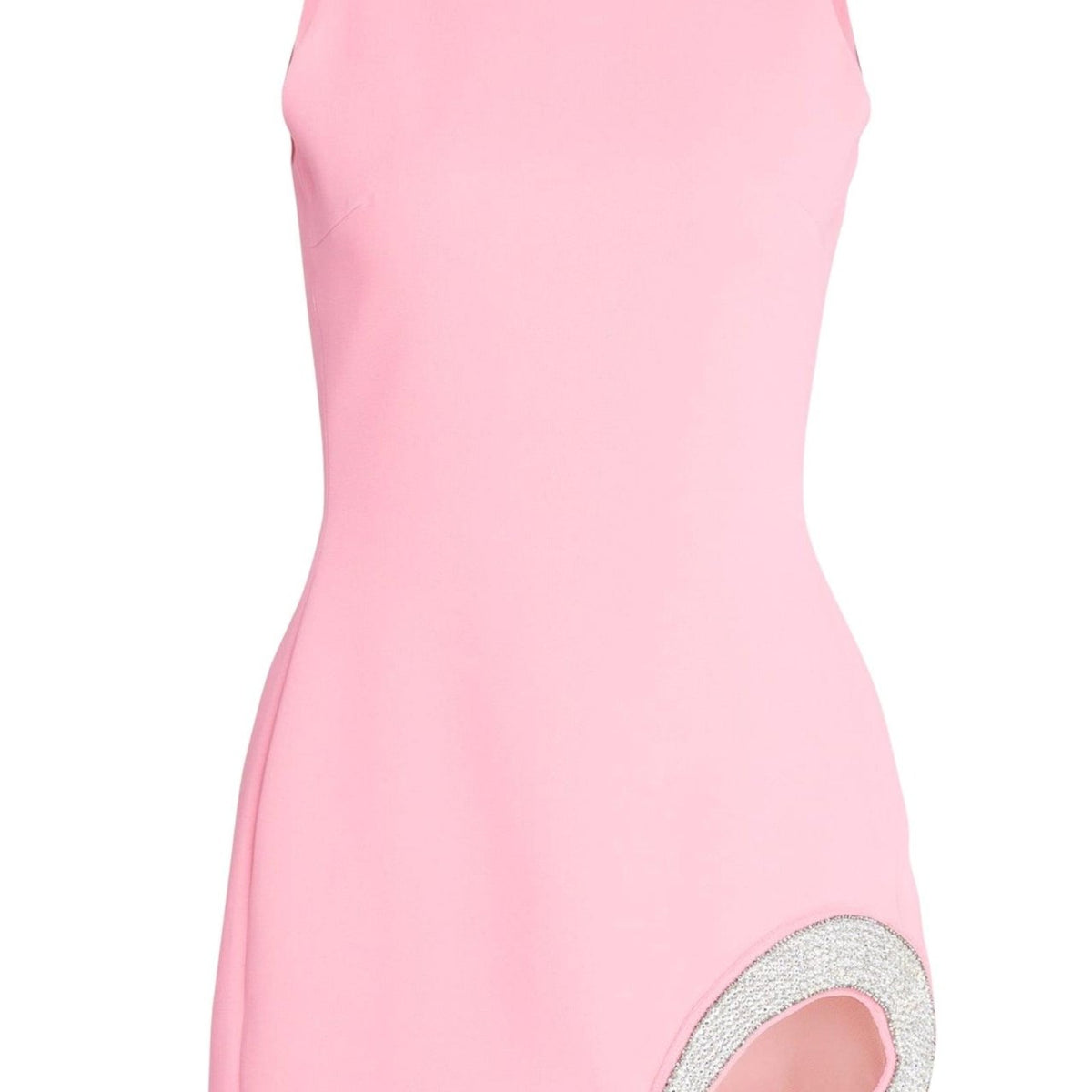 david koma crystal tube halter wrap dress DAVID KOMA Crystal Mini Dress
