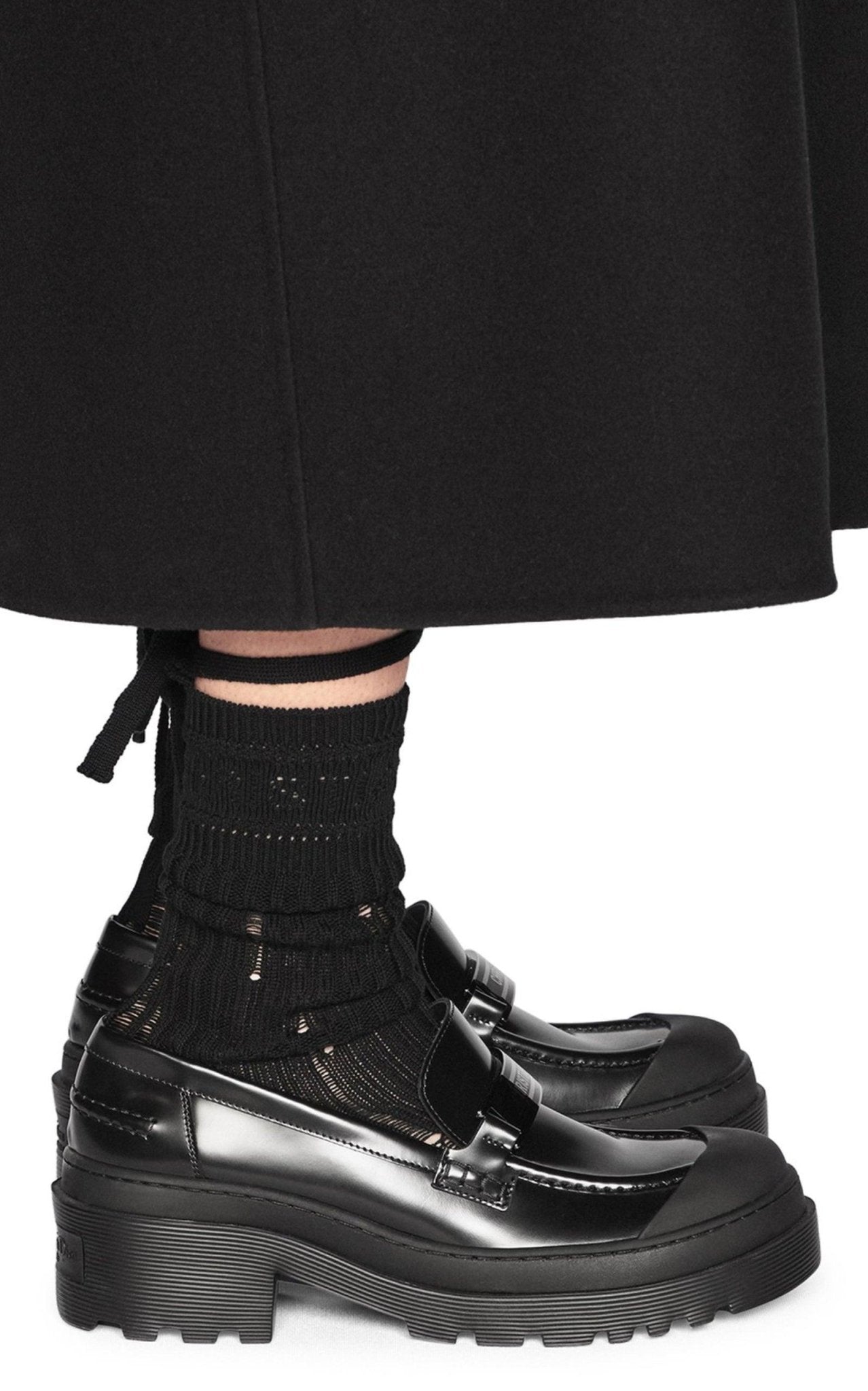 Dior Code Leather Loafer - Runway Catalog