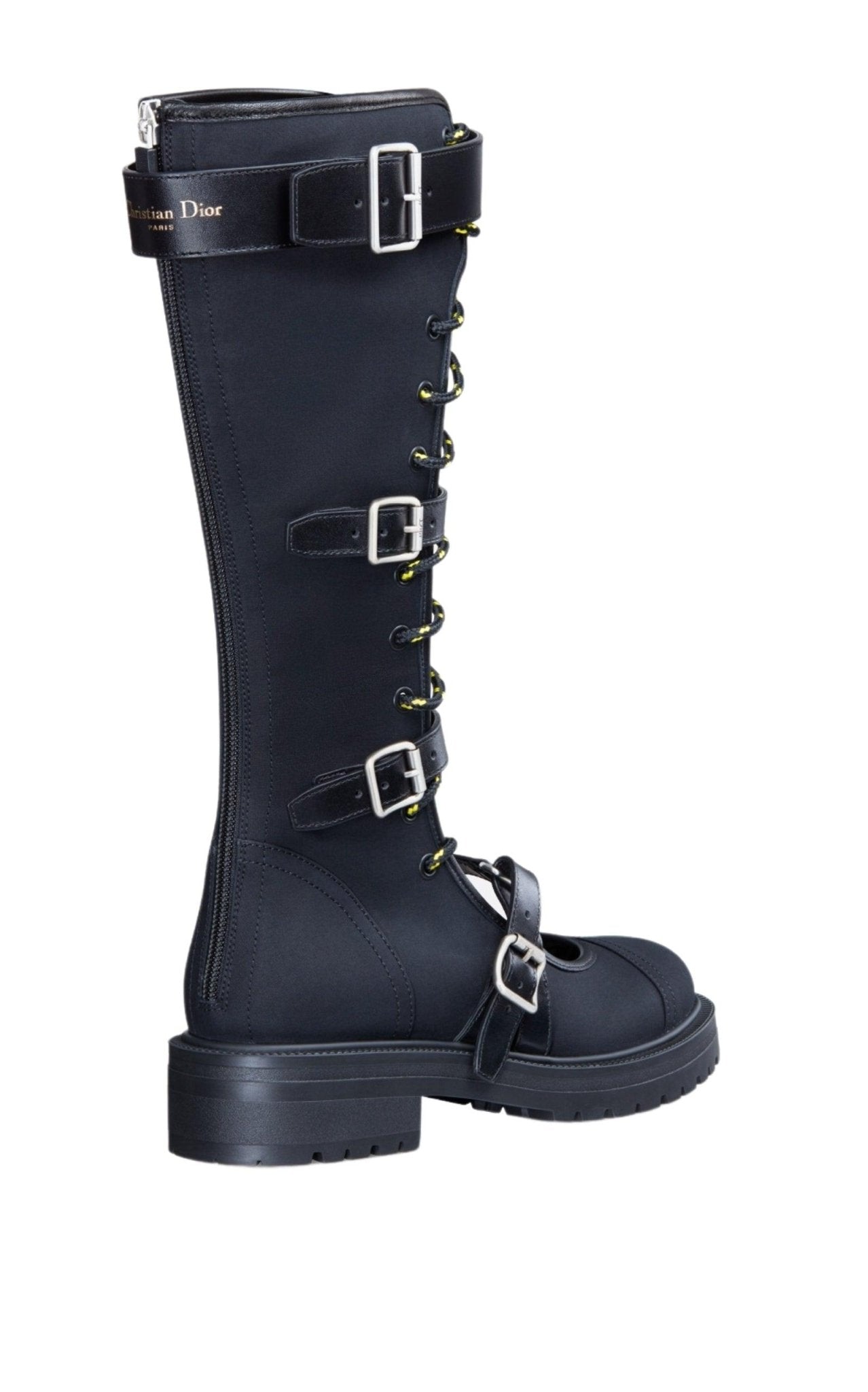 Dior Dioranger Boots in Black Technical Fabric - Runway Catalog