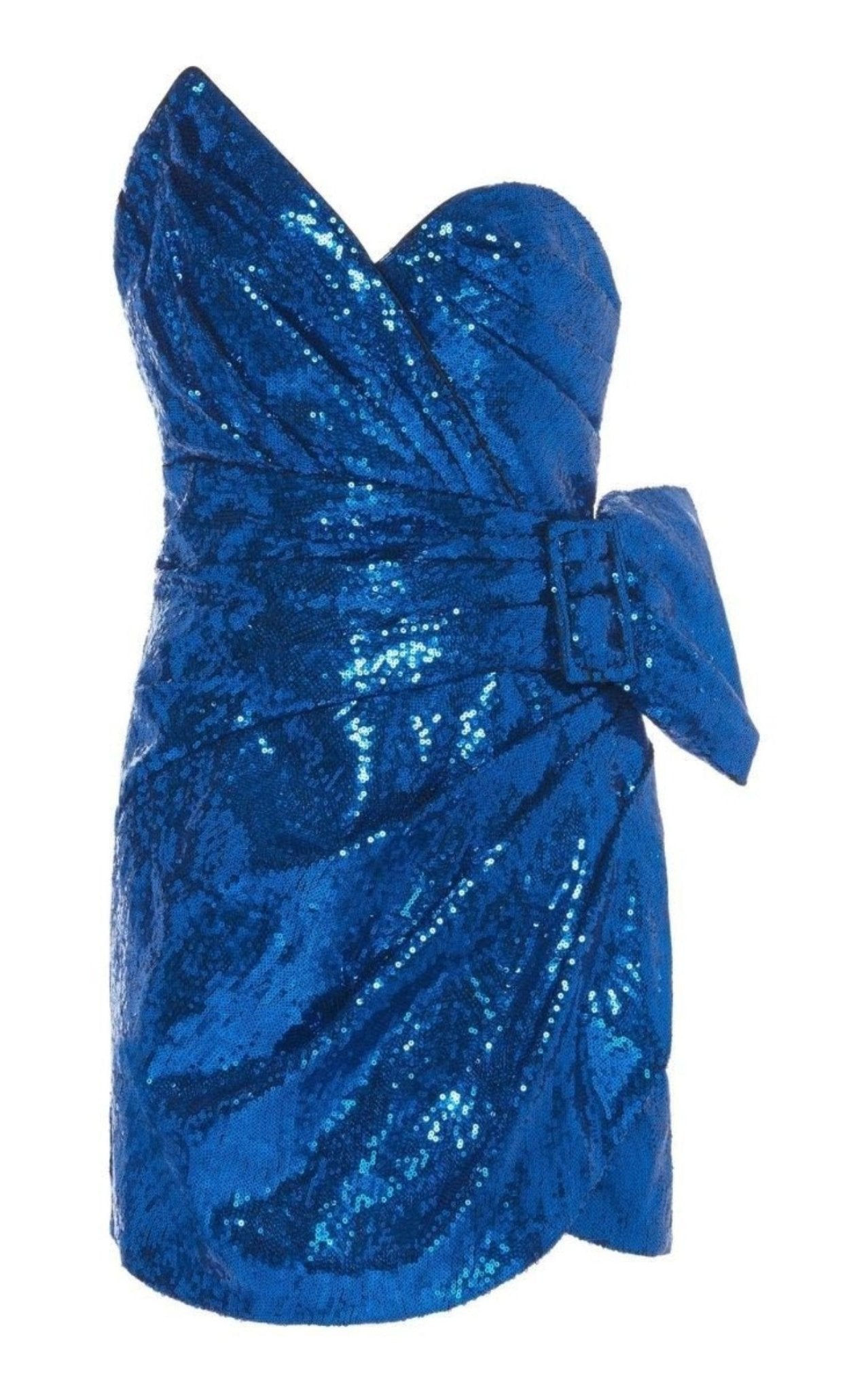 Dundas Strapless Sequined Mini Dress - Runway Catalog