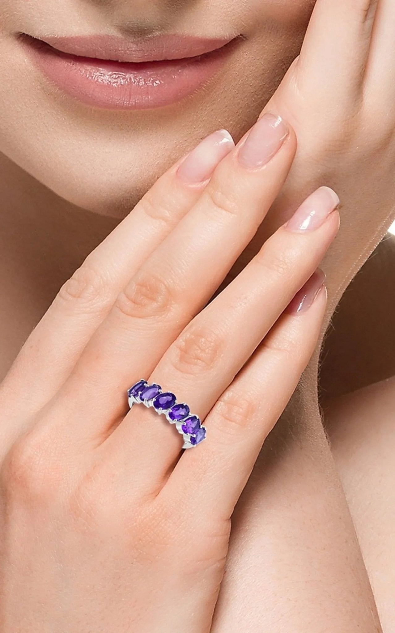 Effy 925 Sterling Silver Ring With Purple Amethyst - Runway Catalog