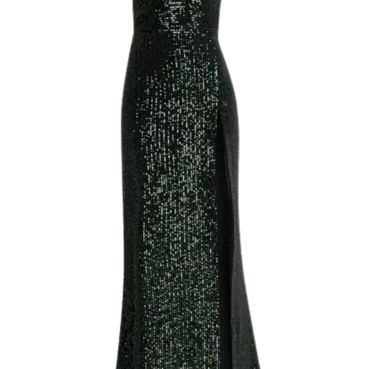 elie saab green sequin dress Elie Saab bead-embellished Maxi Dress | Green