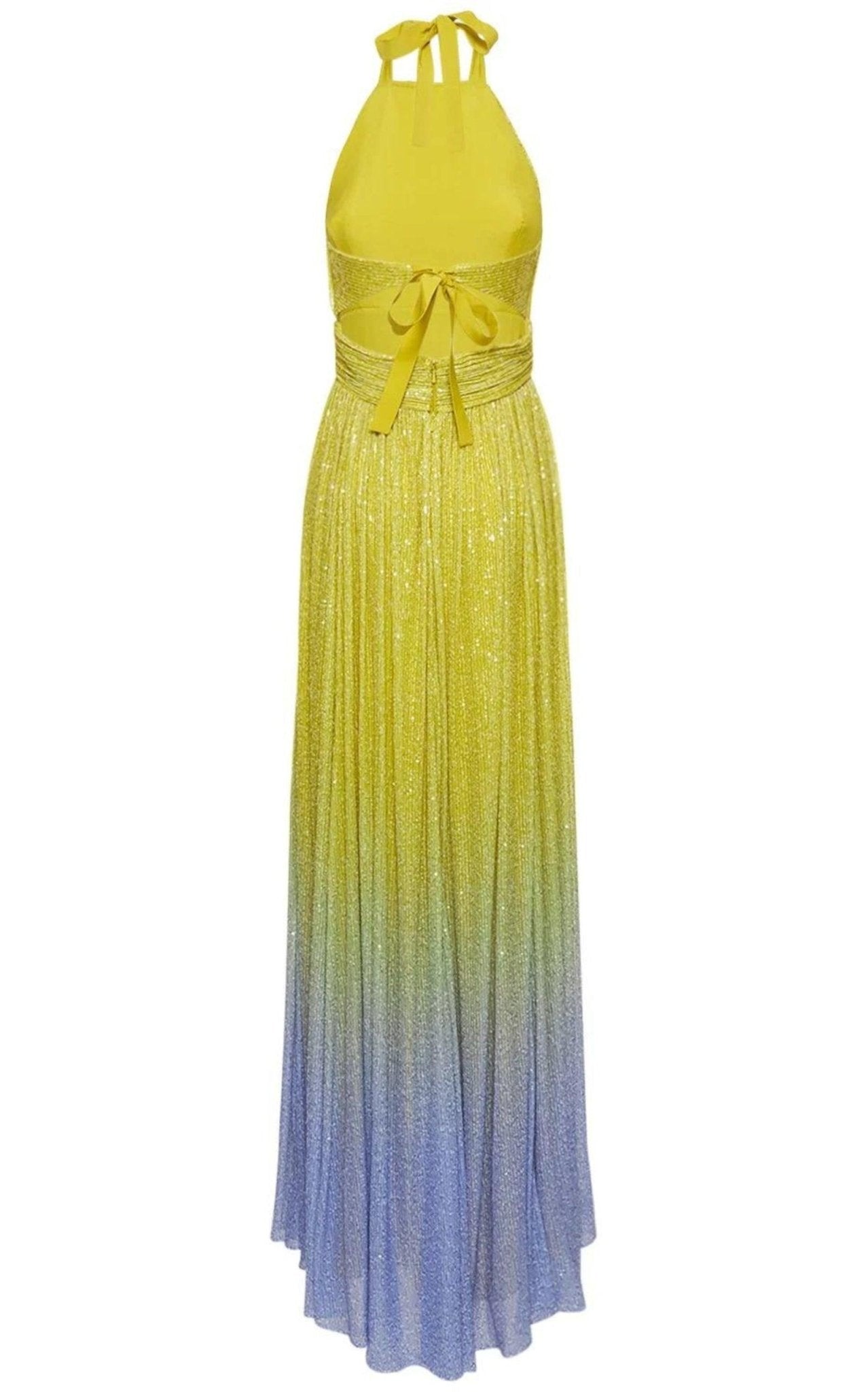Elie Saab Ombre Sequined Chiffon Gown - Runway Catalog