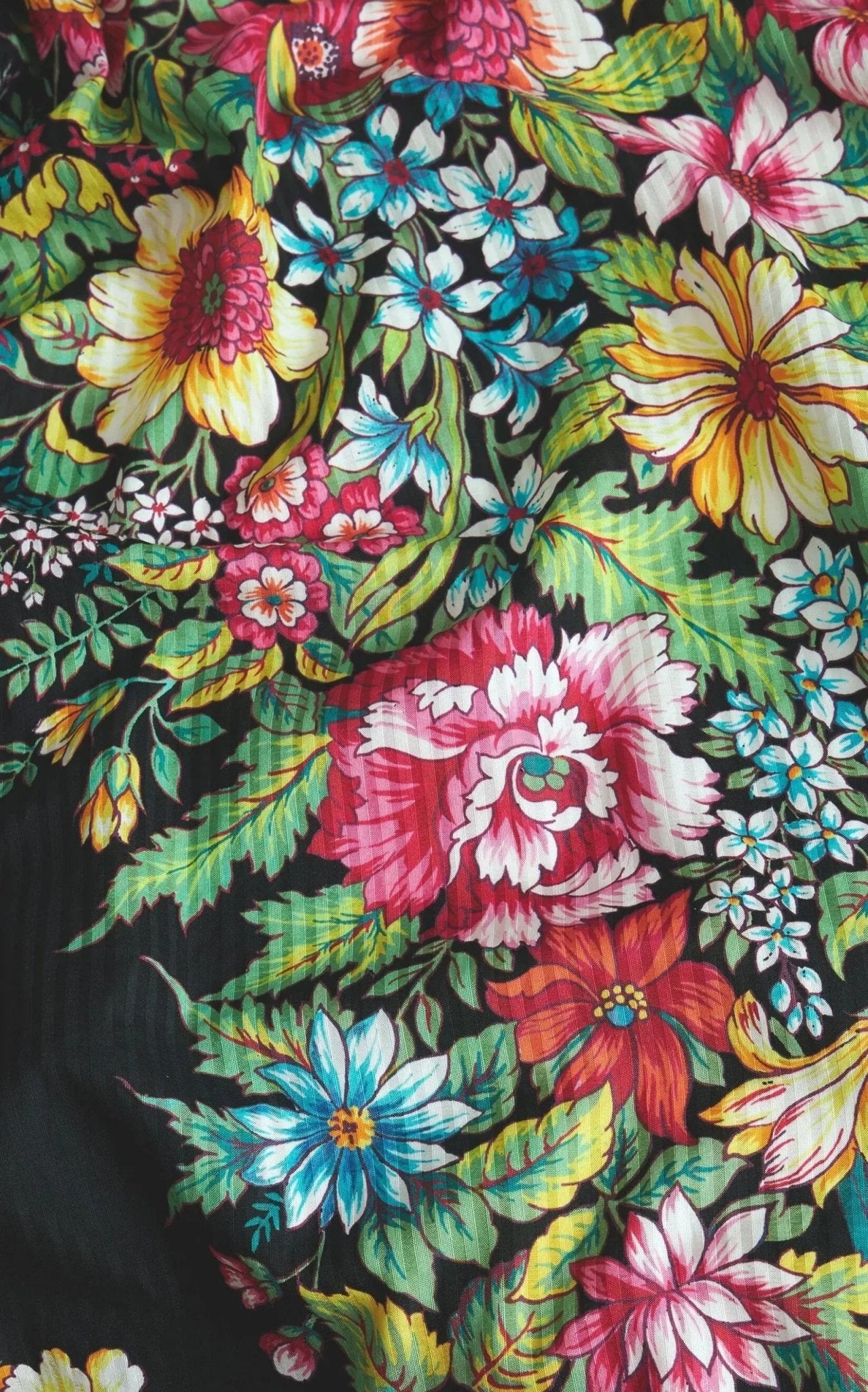 Jupe midi en coton à imprimé floral Etro - Catalogue Runway