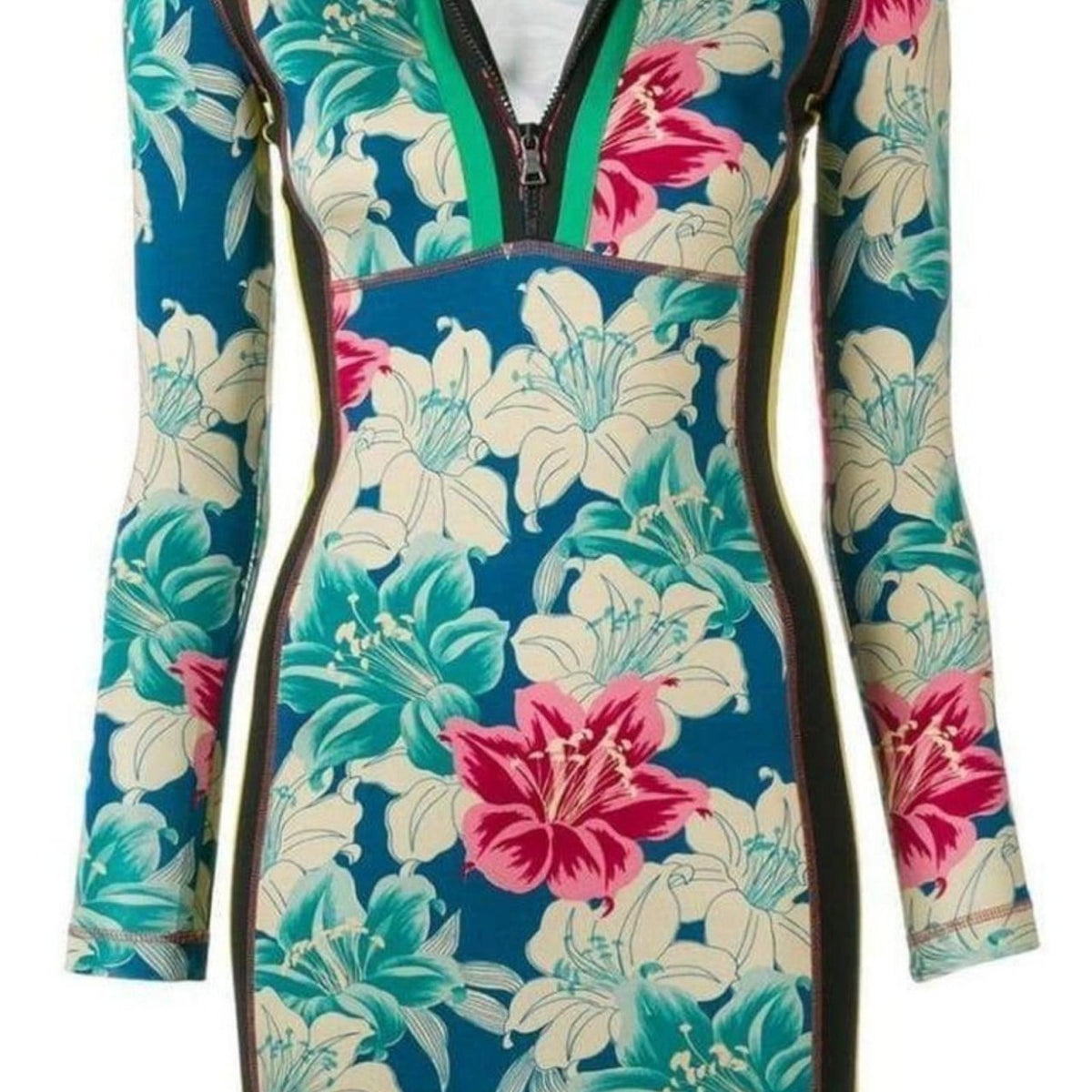 Etro Multicolor Floral Dress – Runway Catalog
