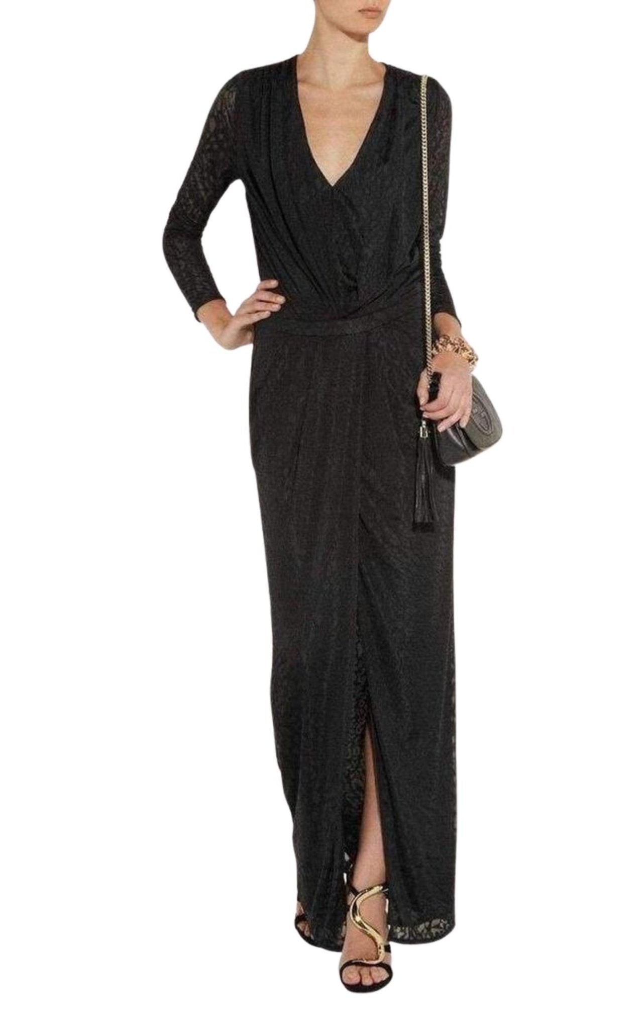 Faith Connexion Leopard Print Maxi Dress - Runway Catalog