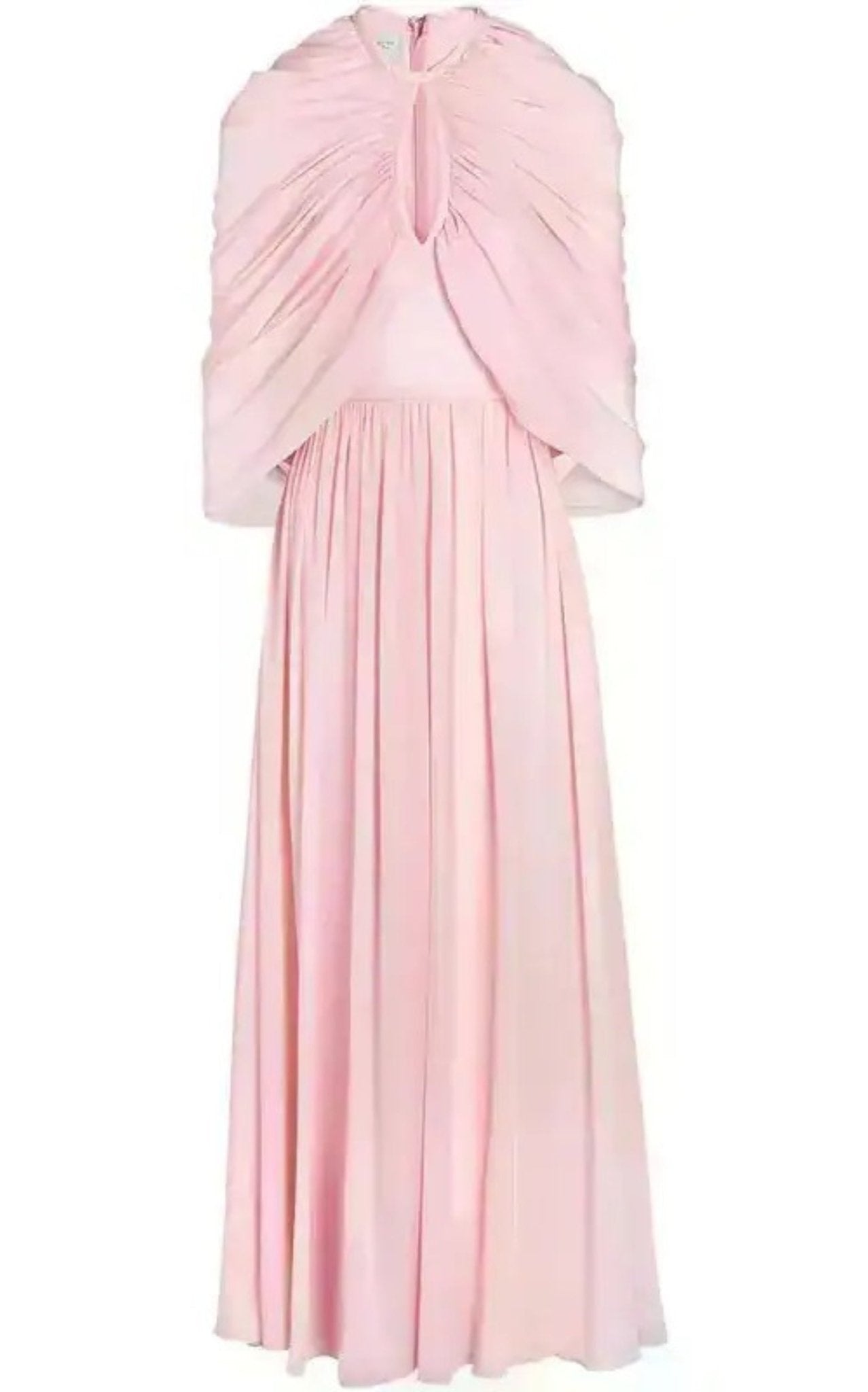 Giambattista Valli Cape-Style Silk Gown - Runway Catalog